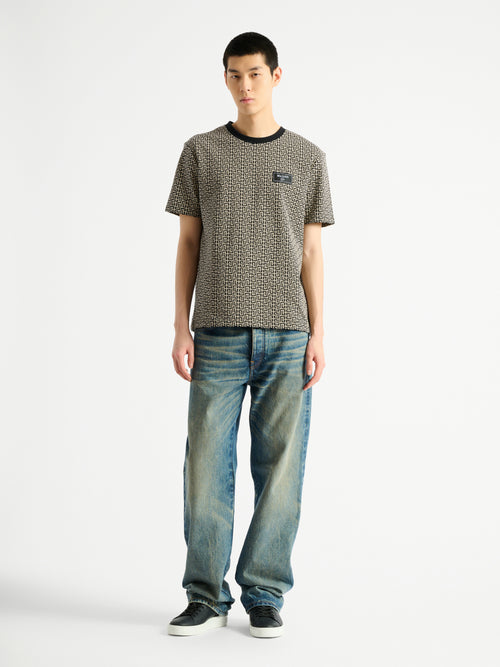 Monogram jacquard T-shirt
