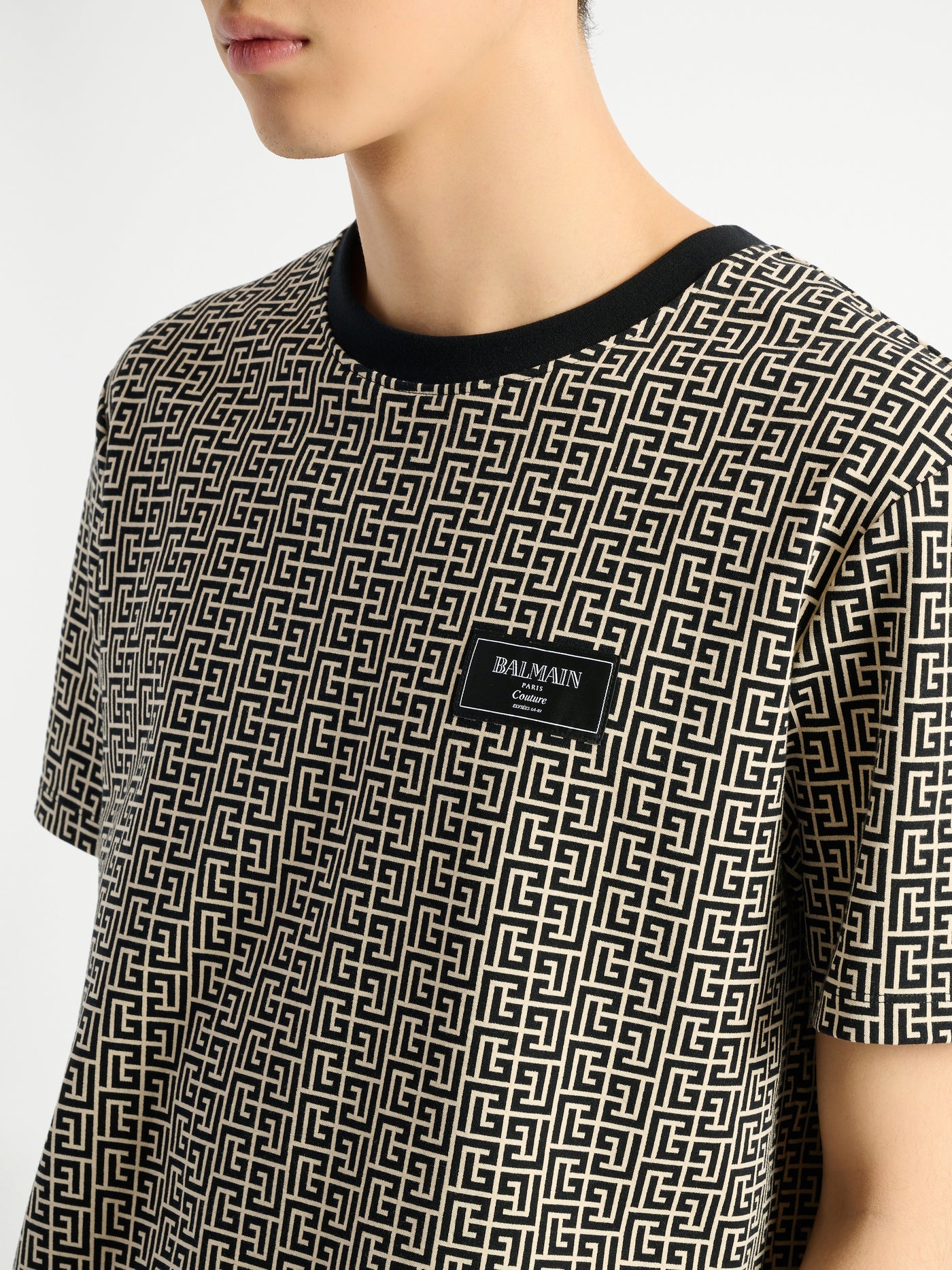 Monogram jacquard T-shirt
