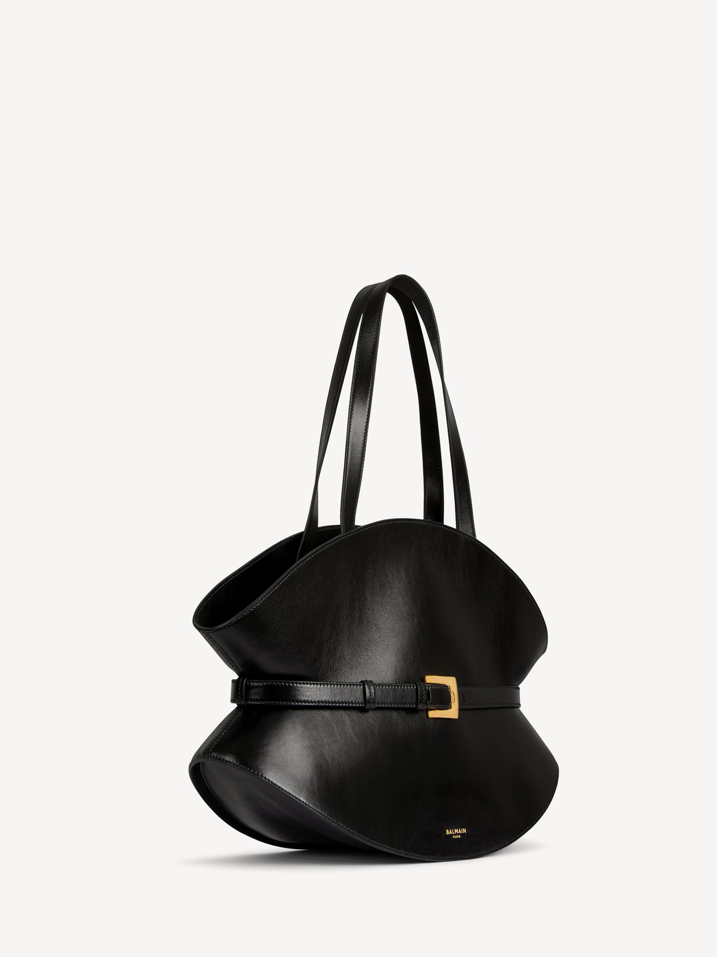 Medium Shuffle bag in calfskin leather
