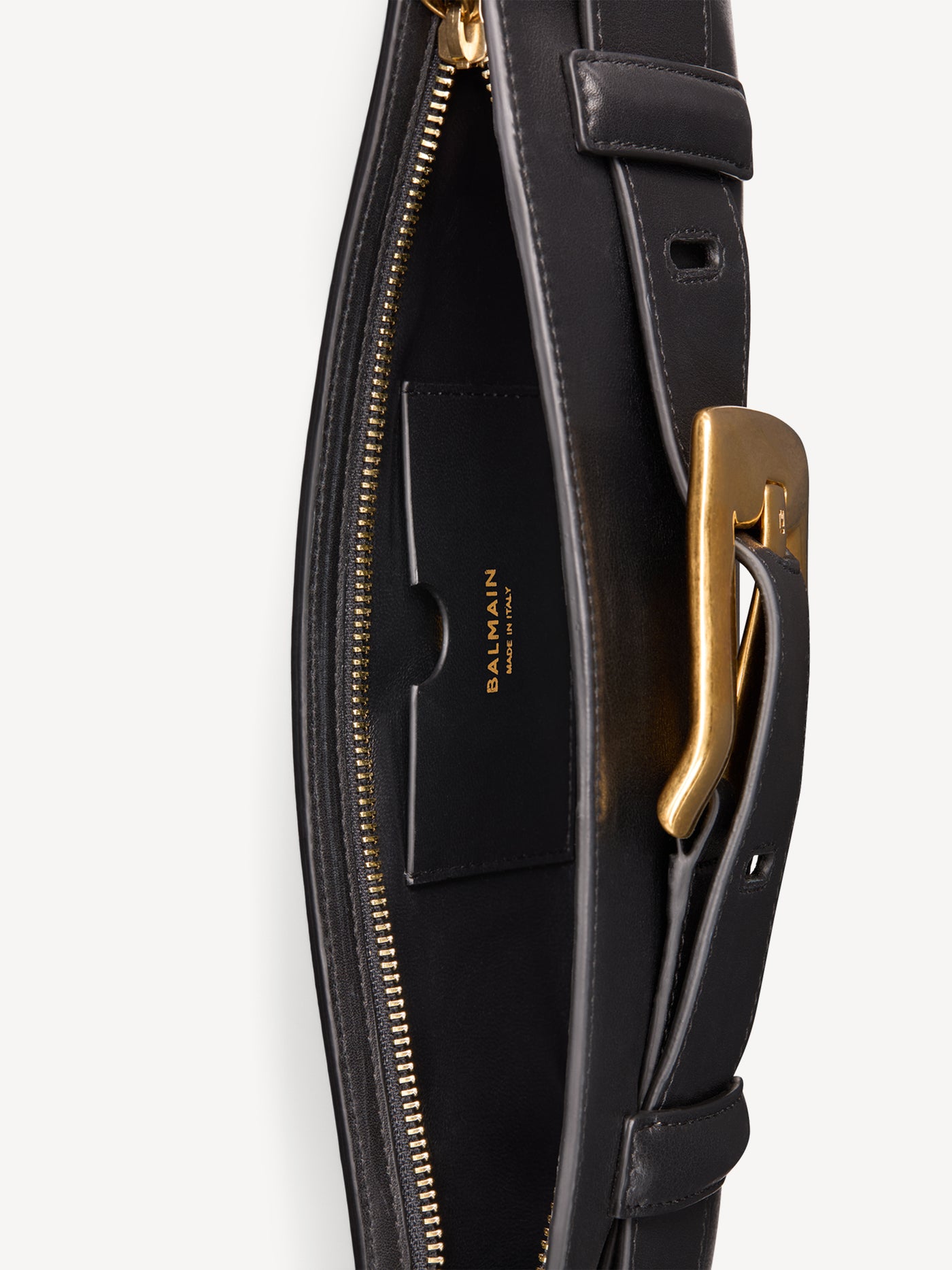 Anthem calfskin leather clutch