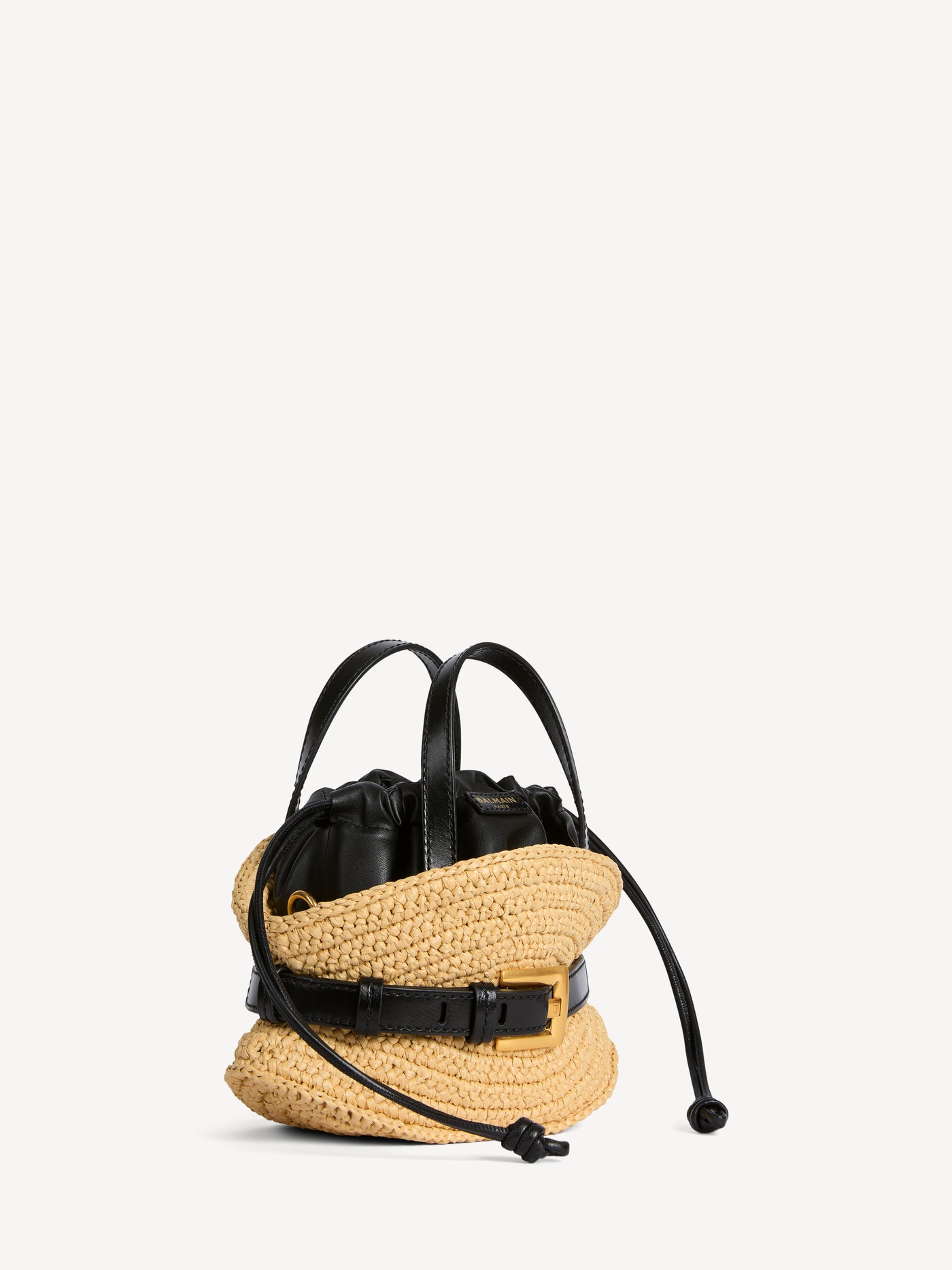Shuffle Mini bag in raffia