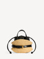 Shuffle Mini bag in raffia