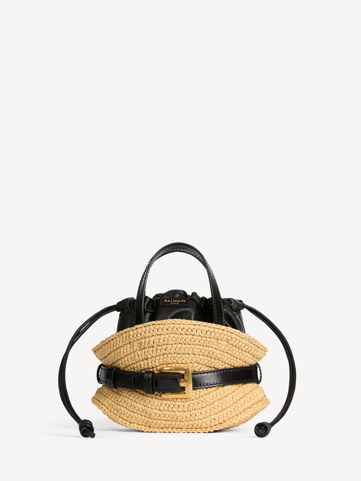 Shuffle Mini bag in raffia