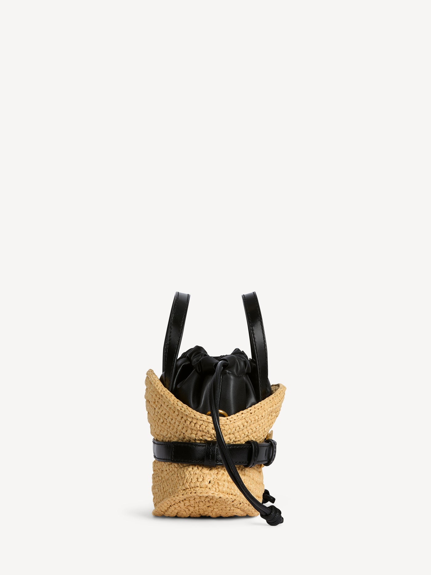 Shuffle Mini bag in raffia