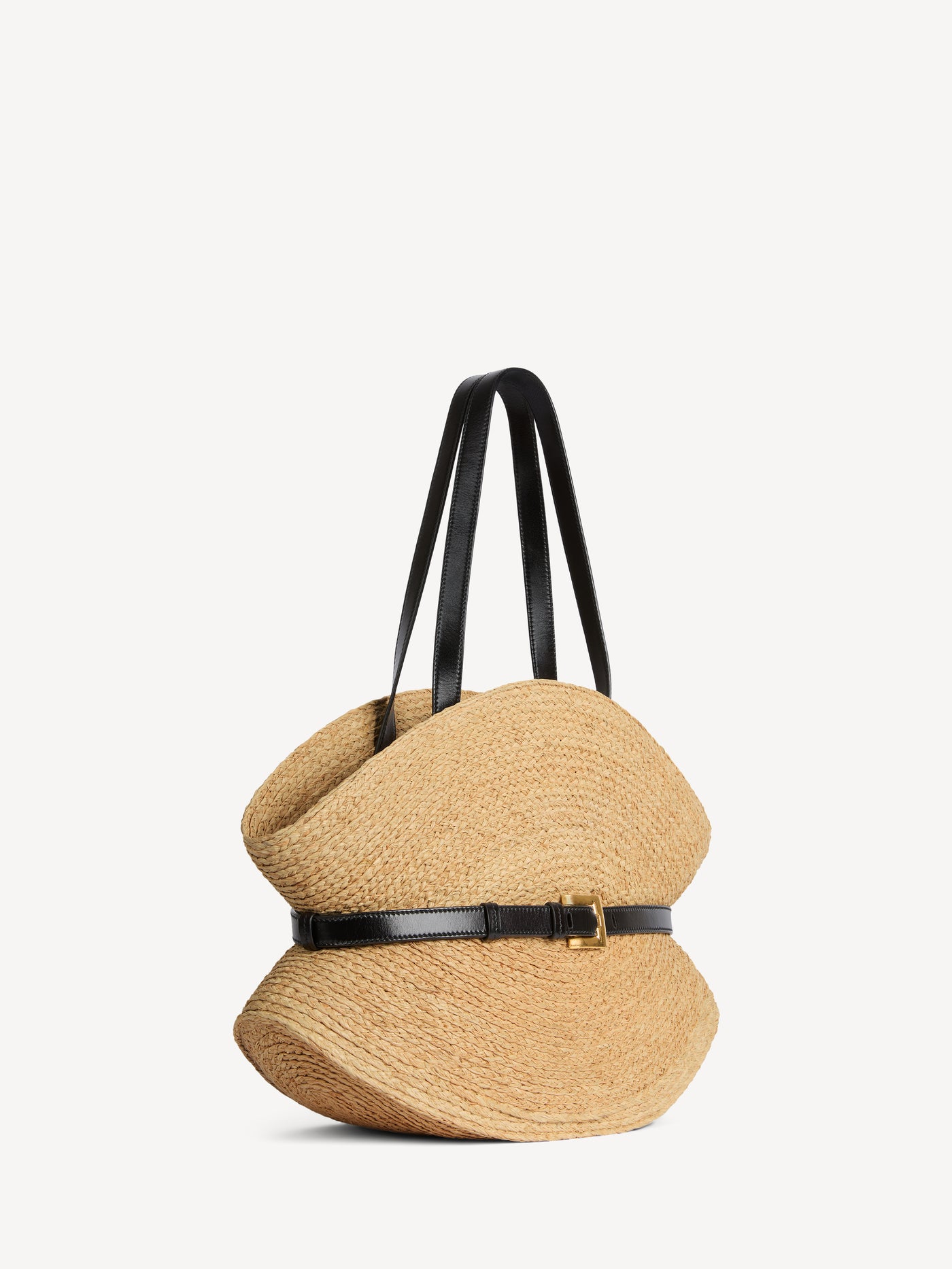 Shuffle Medium bag in raffia
