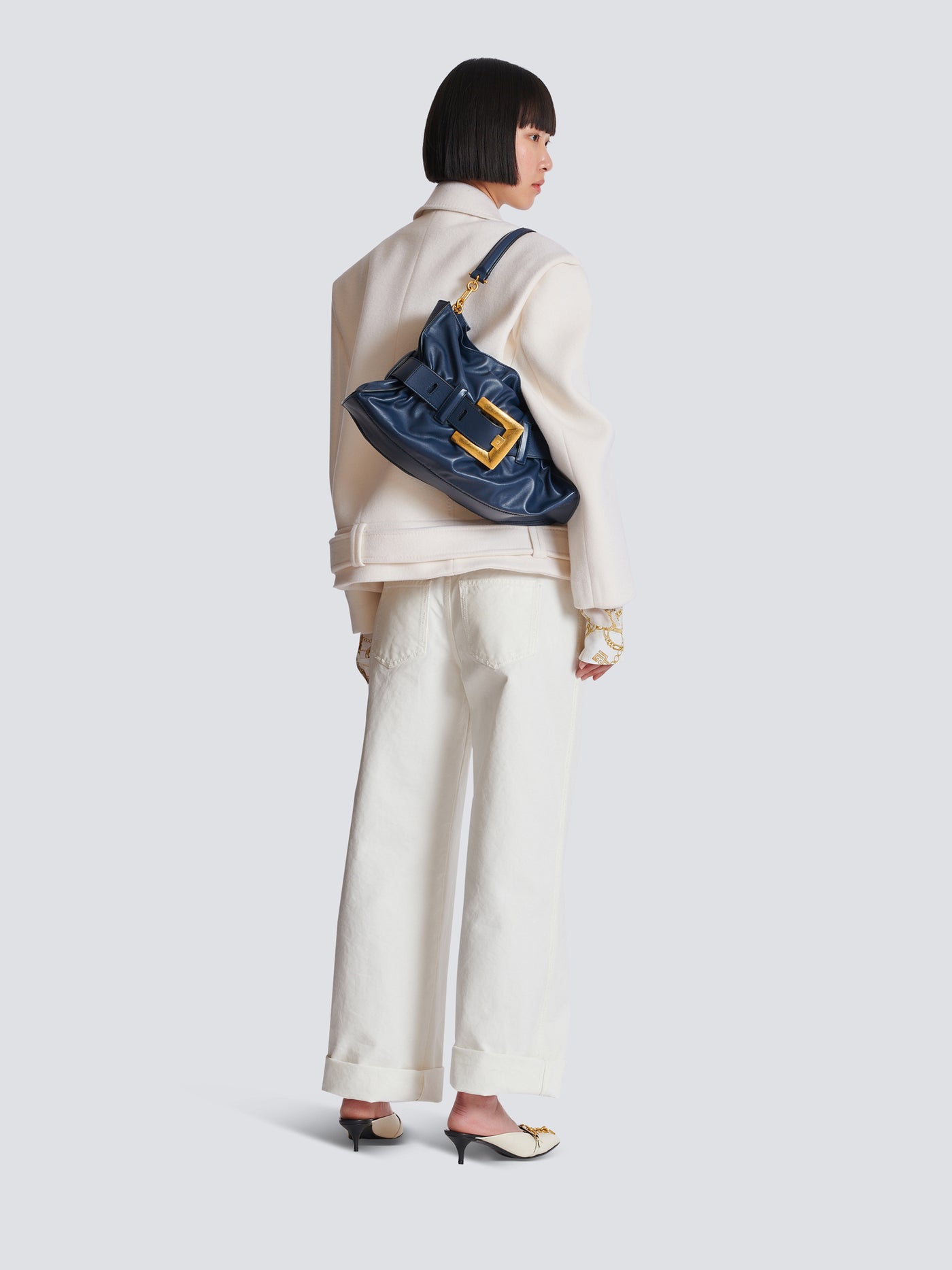 Medium Anthem bag in leather