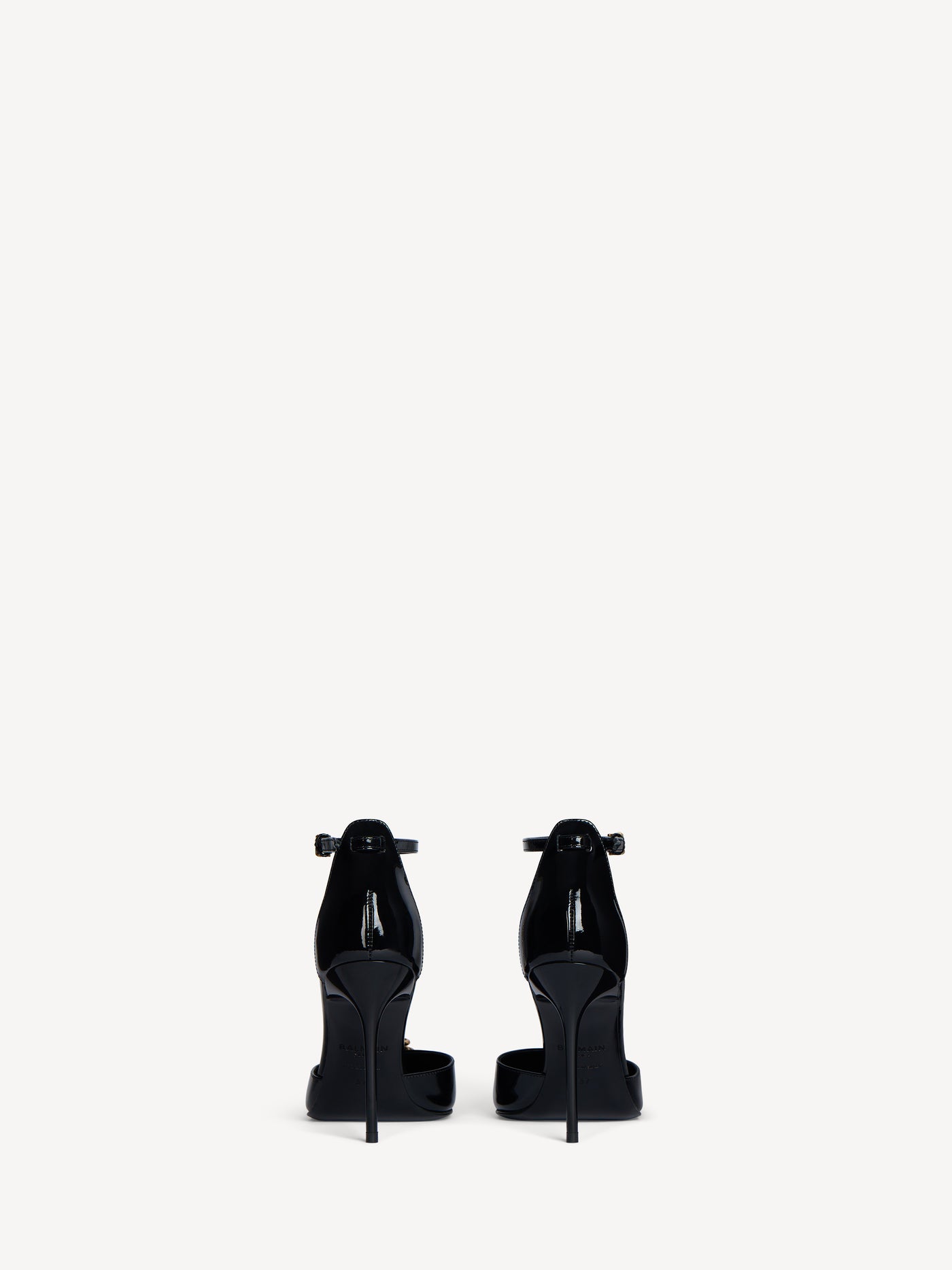 Sync patent leather stilettos