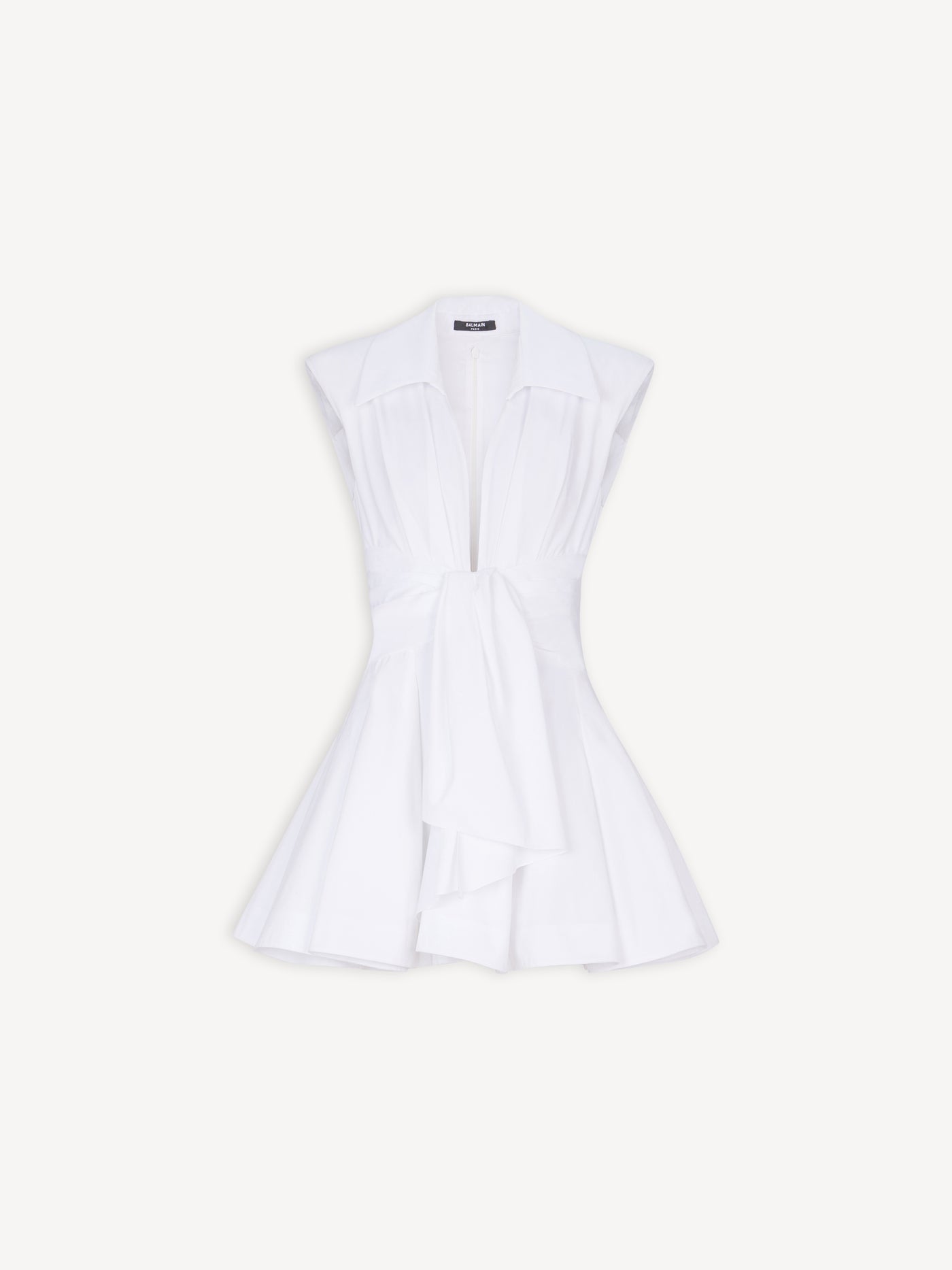 Cotton shirt dress