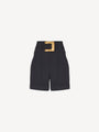 Grain de poudre shorts with belt
