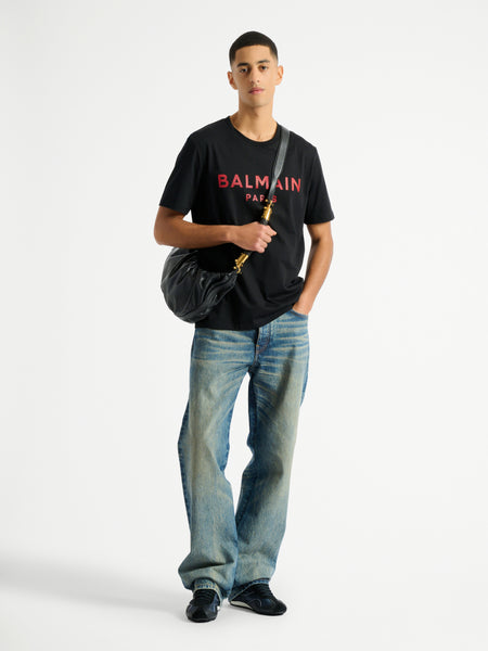 Printed Balmain Paris T-shirt multicolor - Men | BALMAIN