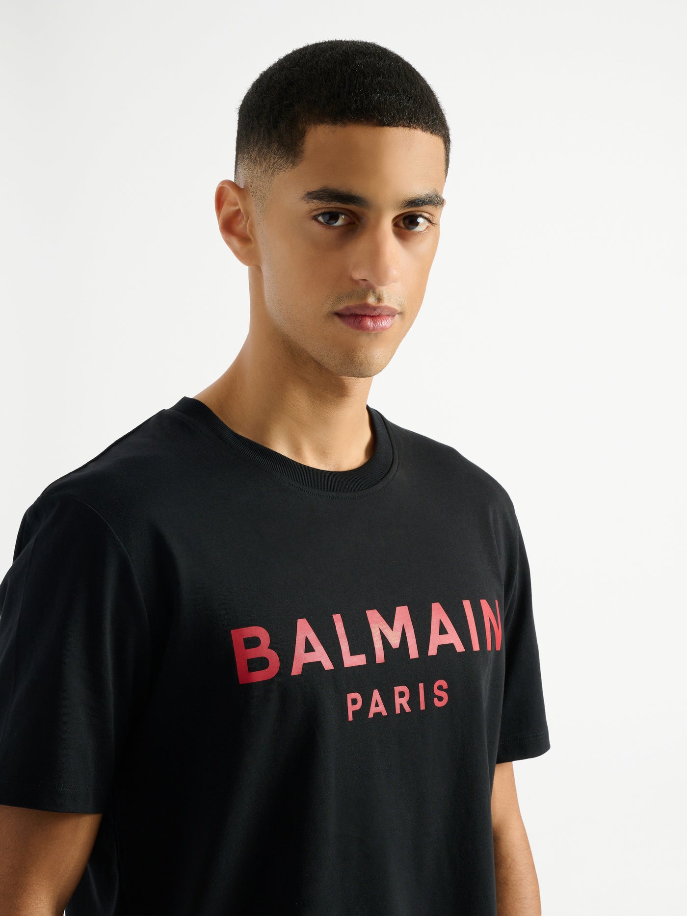 Printed Balmain Paris T-shirt
