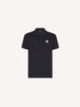 Embroidered cotton polo