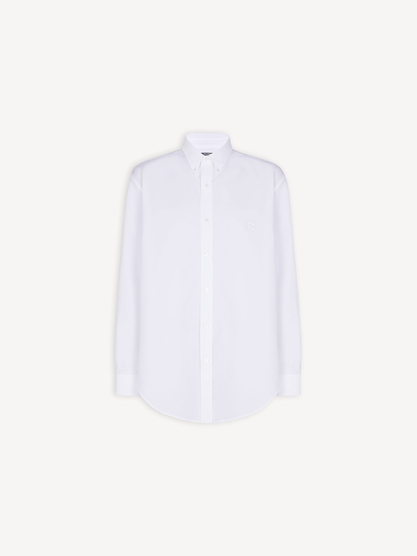 Cotton poplin shirt