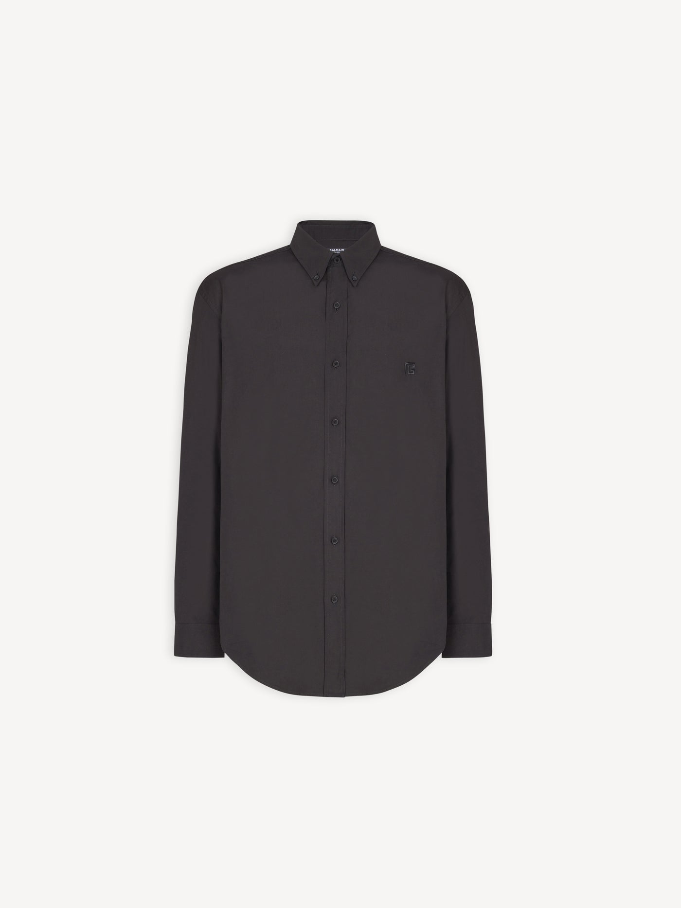 Cotton poplin shirt