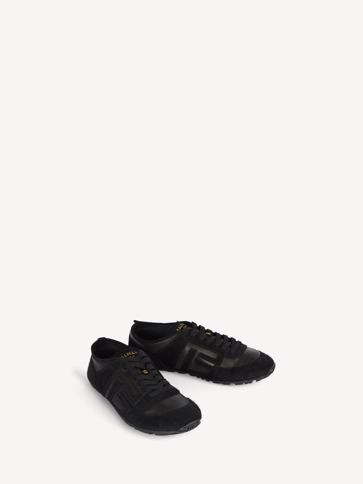 Racer 45 trainers in lambskin and suede