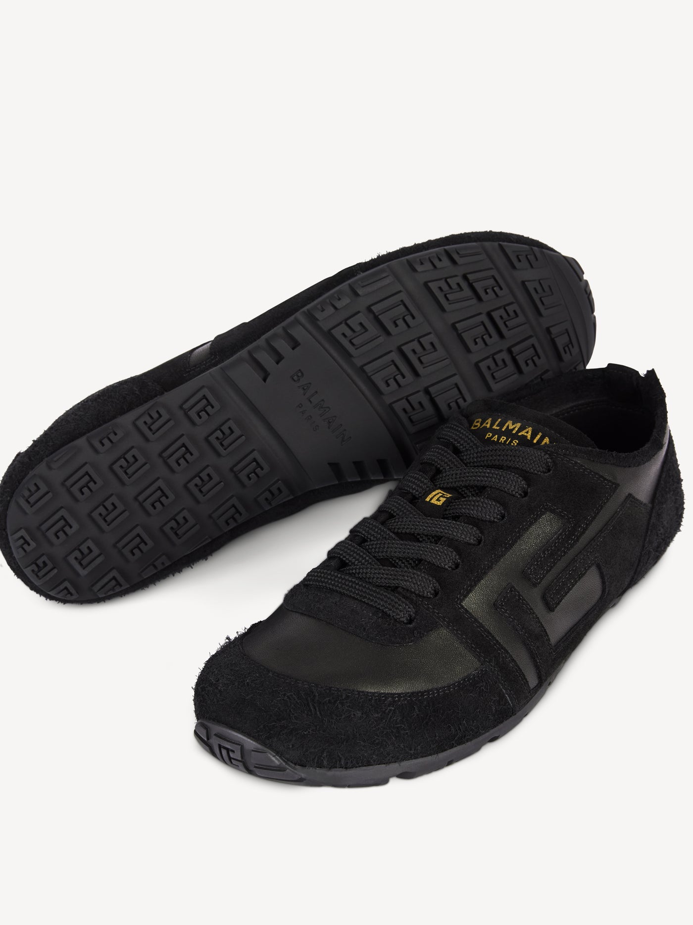 Racer 45 trainers in lambskin and suede