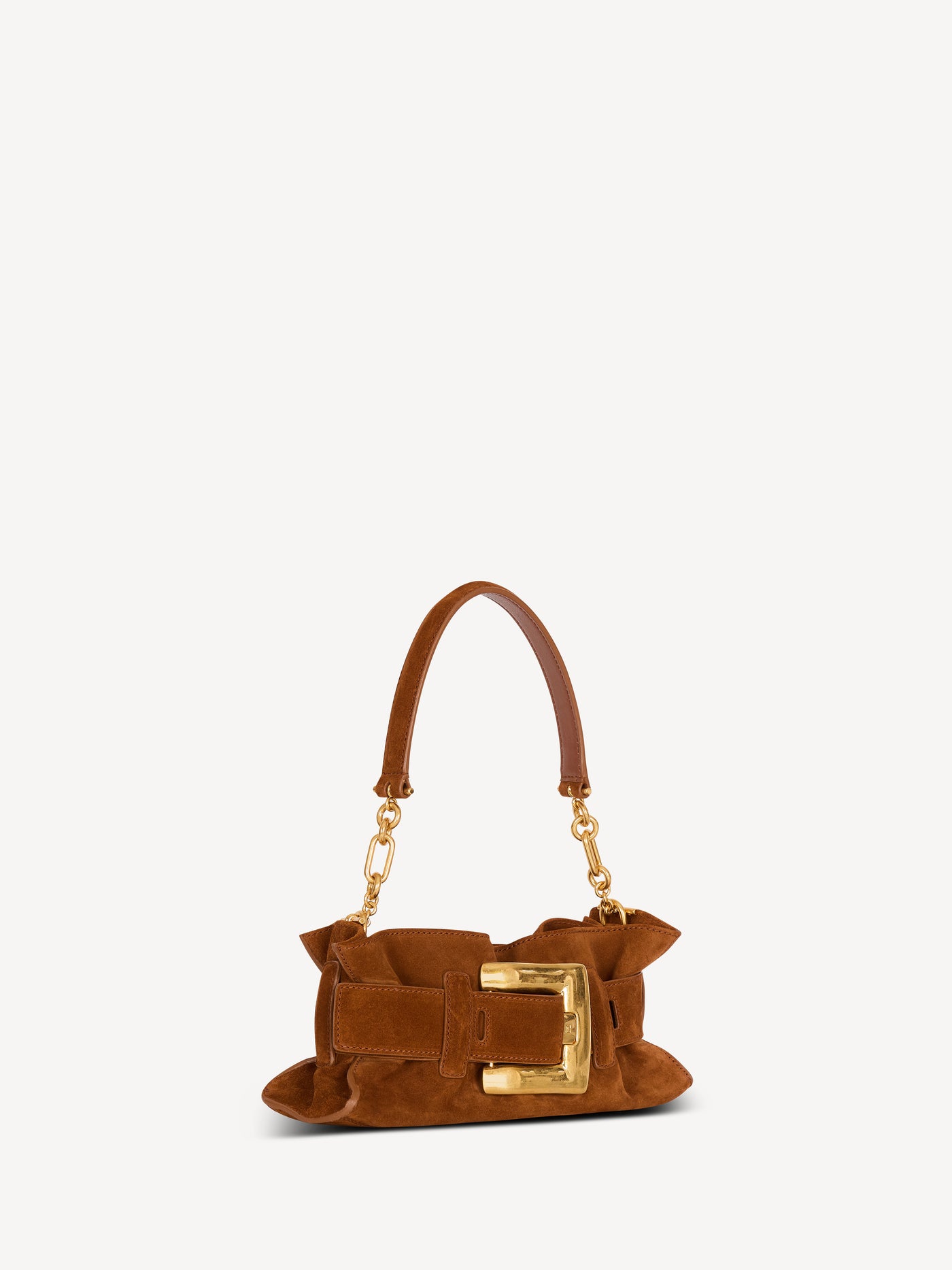 Anthem Mini suede leather bag