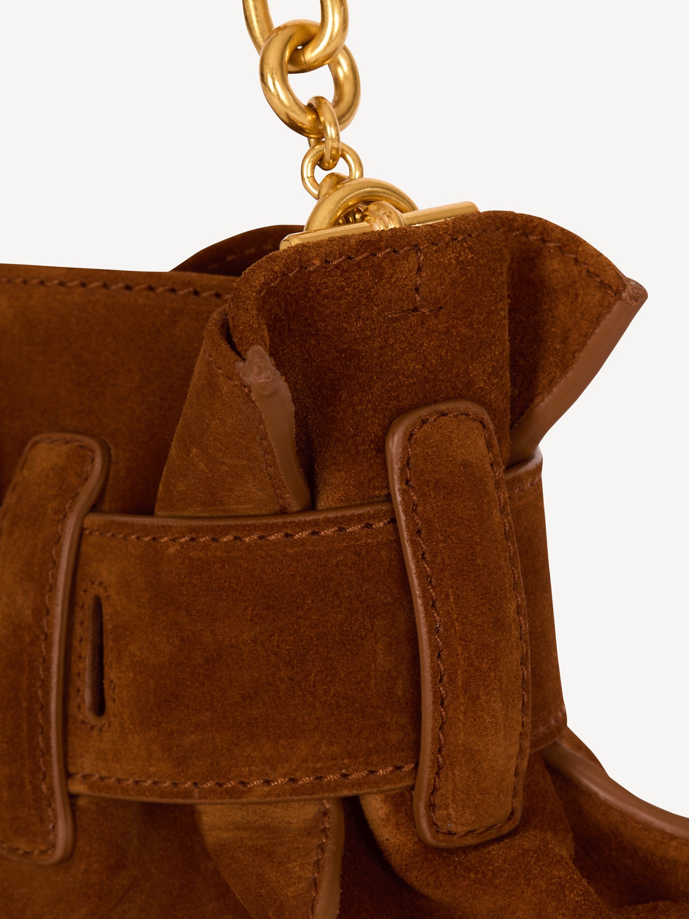 Anthem Mini suede leather bag