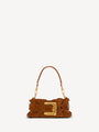 Anthem Mini suede leather bag