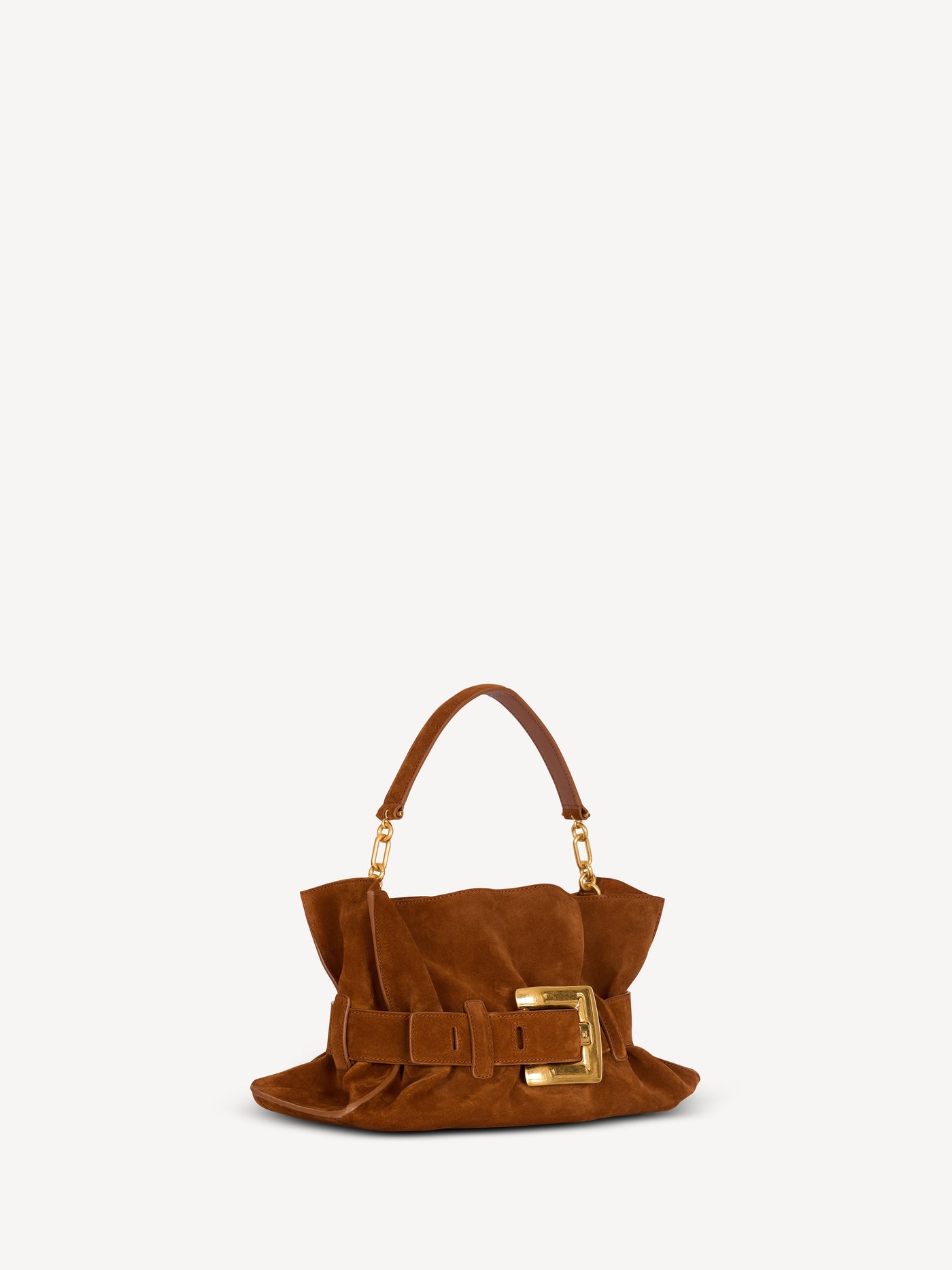 Anthem Medium suede leather bag