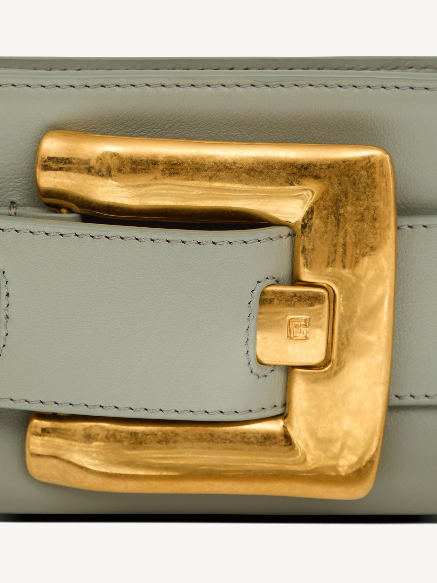 Anthem calfskin leather clutch