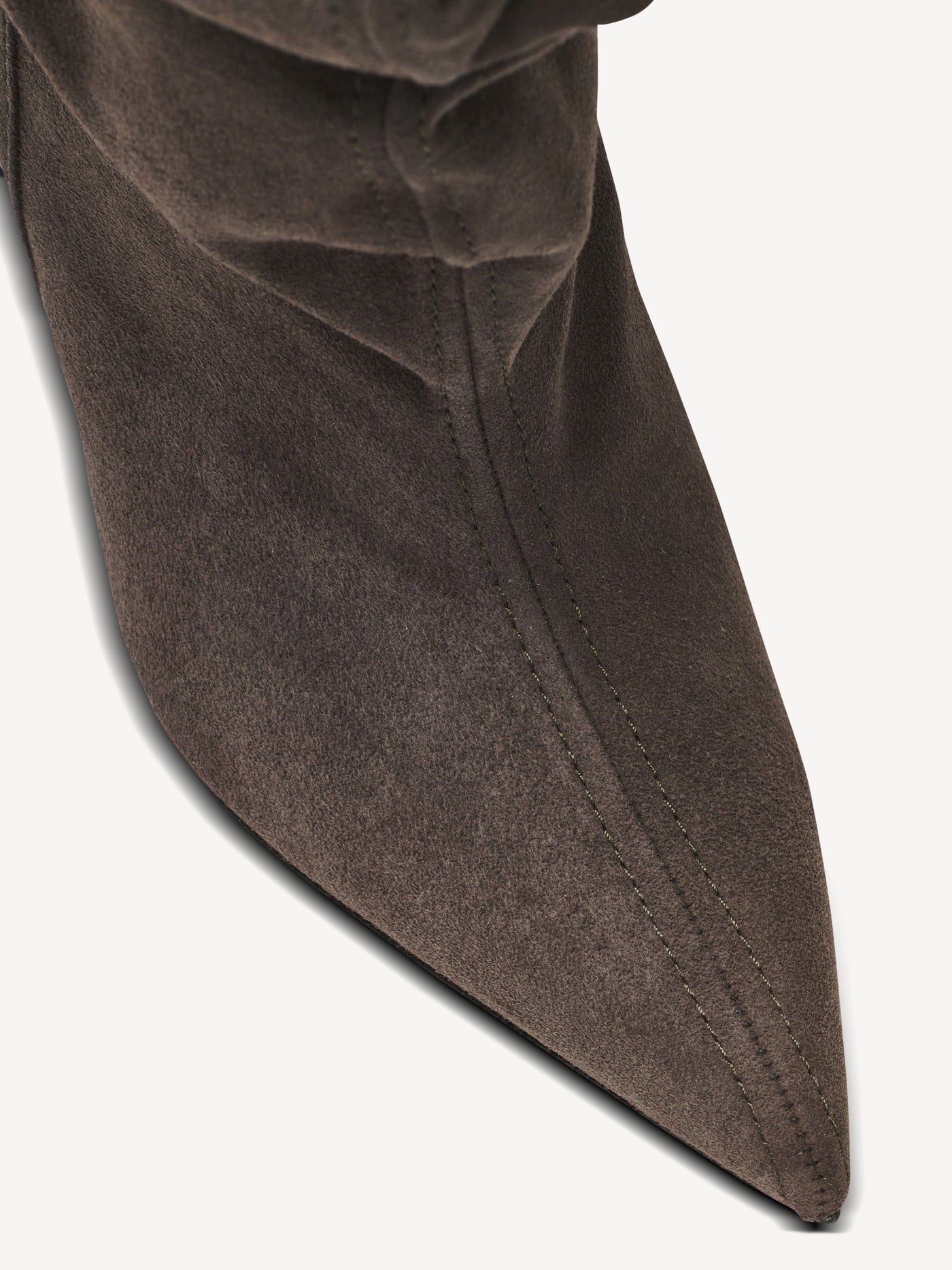 No Wedge suede ankle boots
