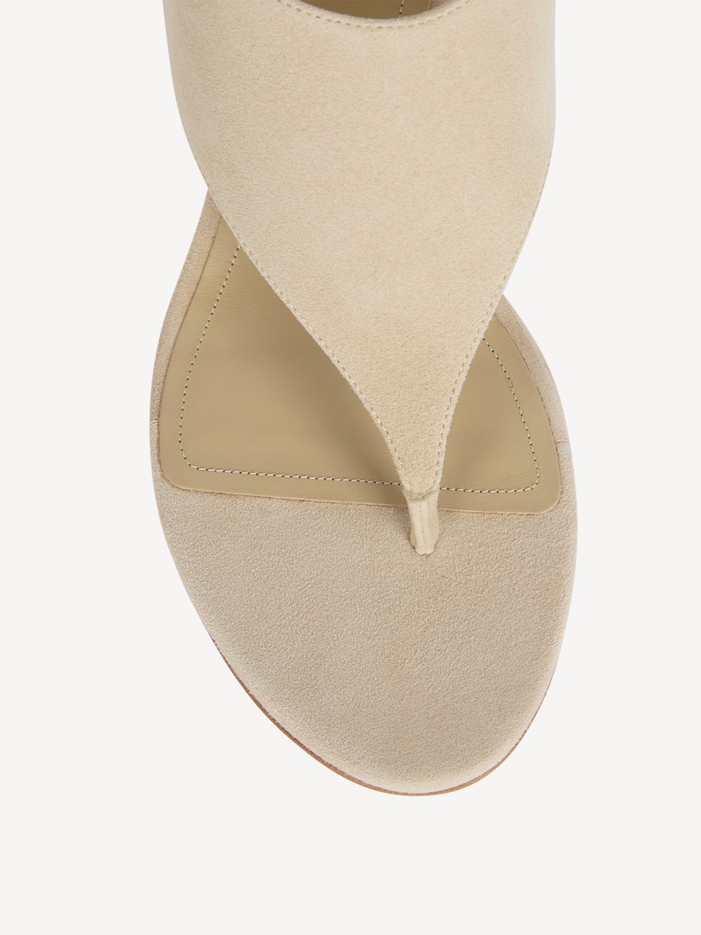 No Wedge suede sandals