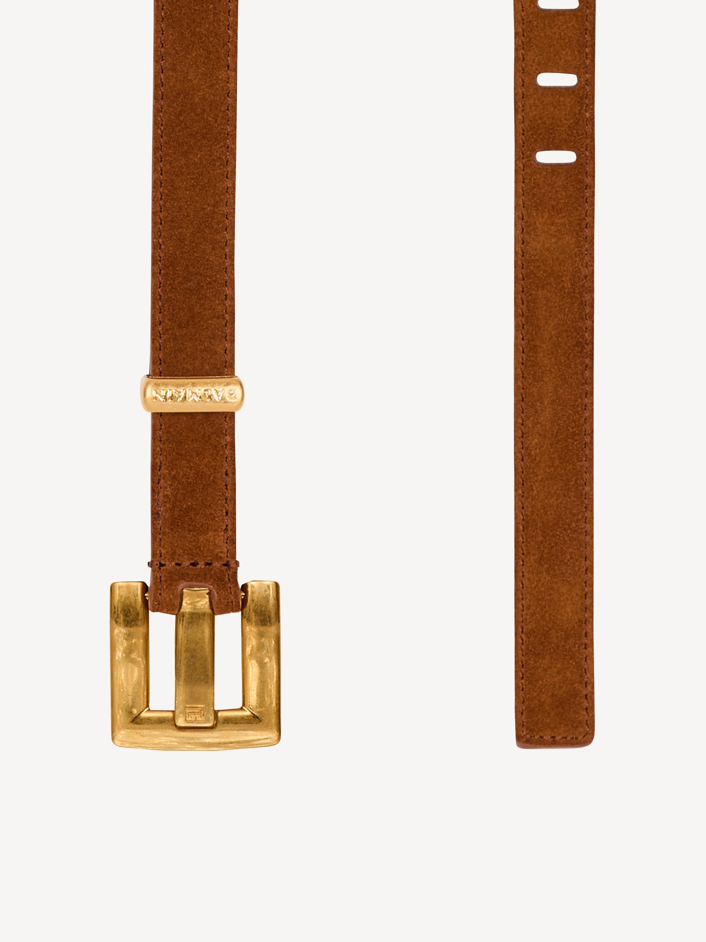 Anthem suede leather belt
