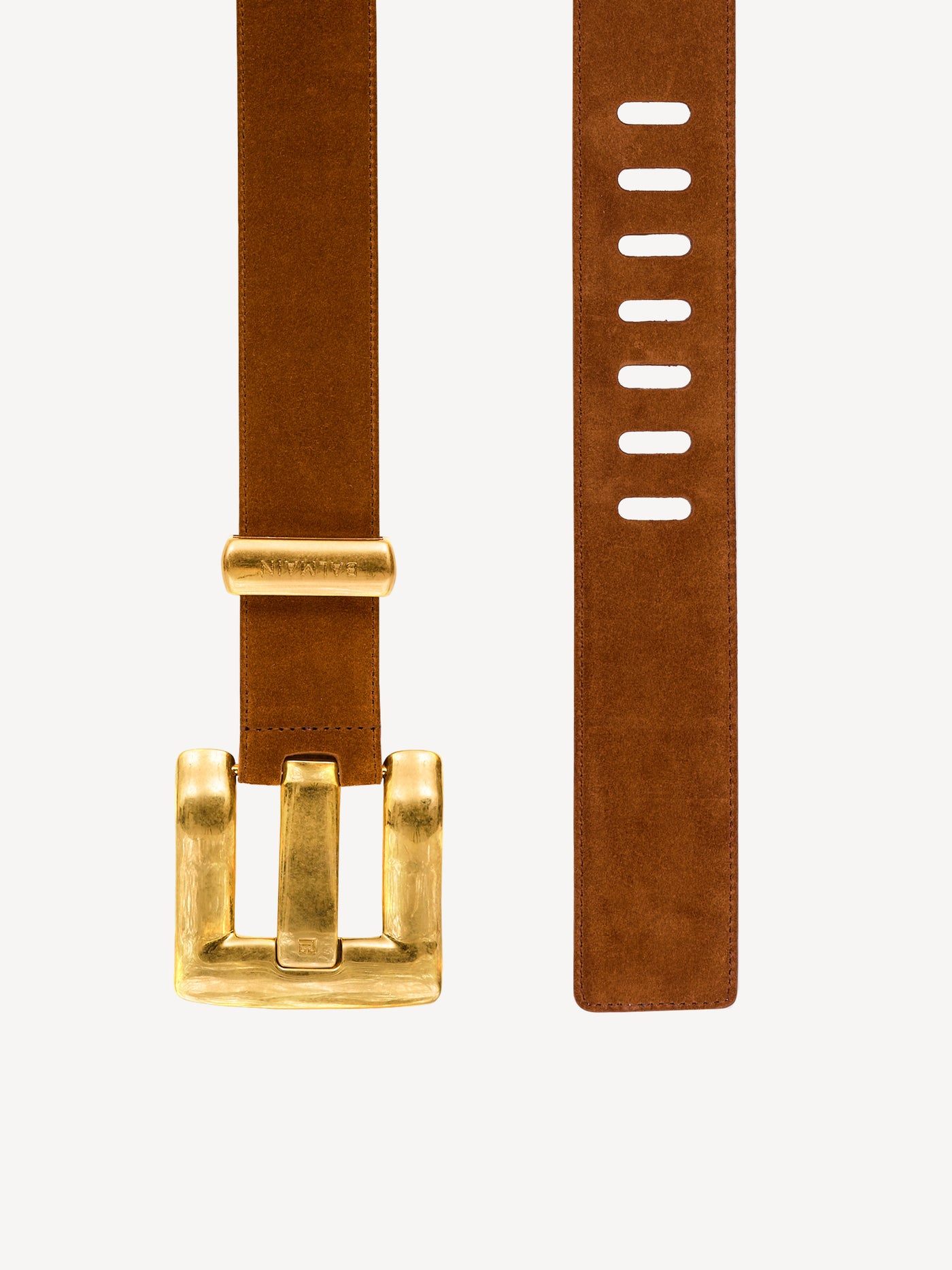 Anthem suede leather belt