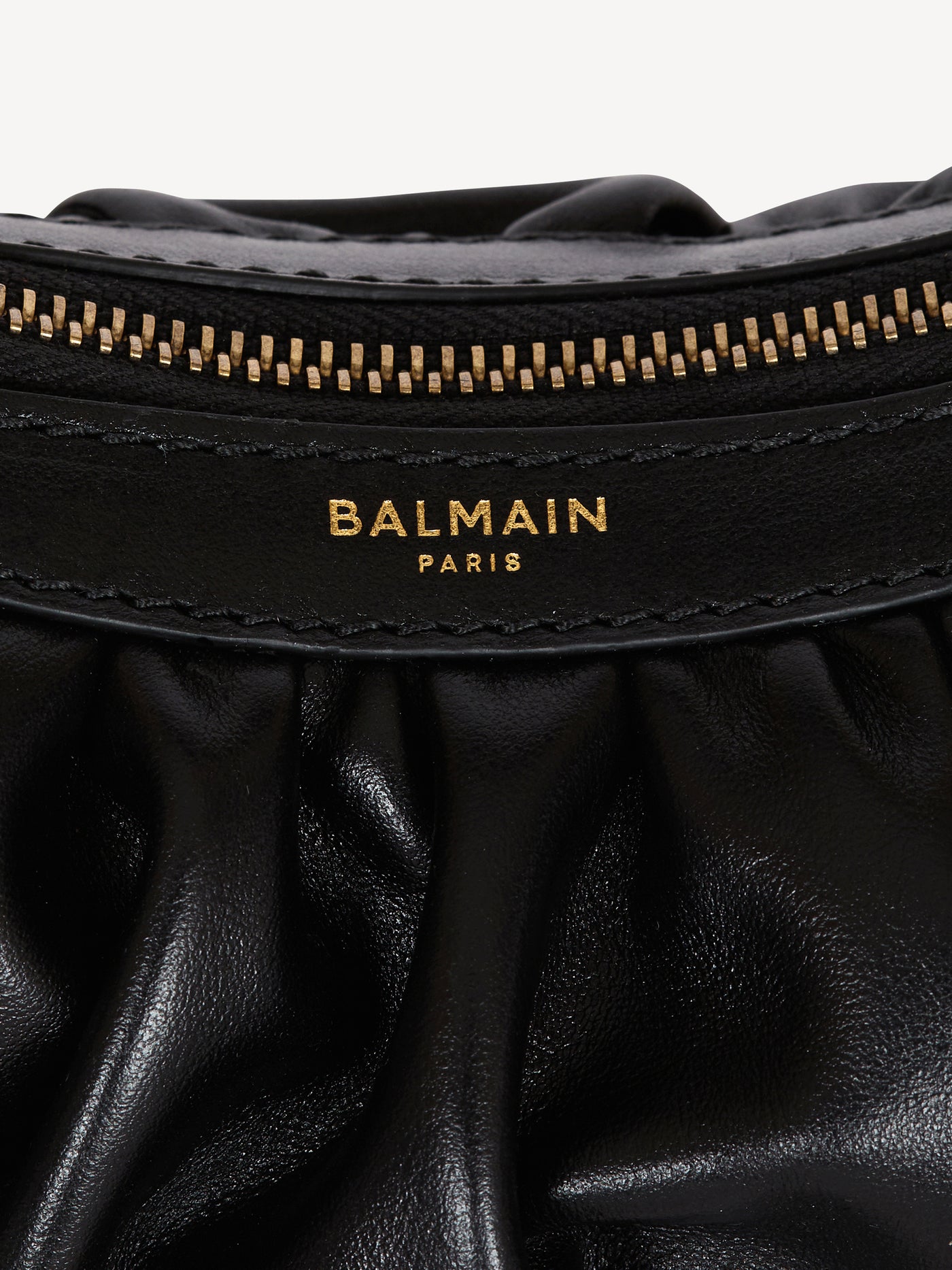 Ébène Mini bag in calfskin leather
