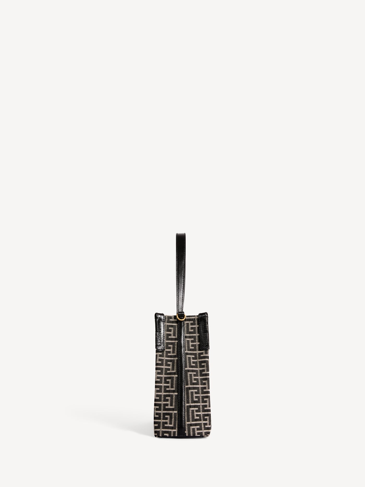 Release Bucket bag in jacquard and calfskin