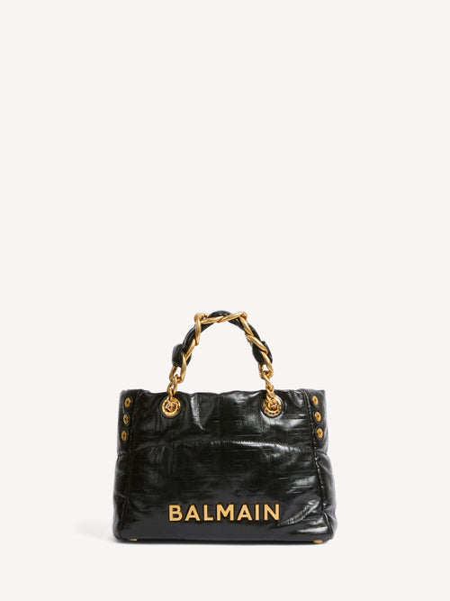 Small 1945 Soft tote bag in crackled calfskin