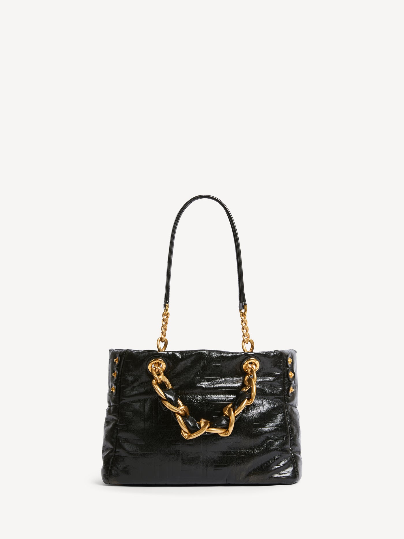 Small 1945 Soft tote bag in crackled calfskin
