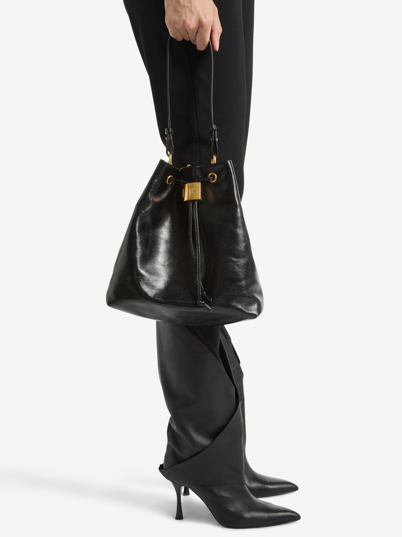Pulse calfskin leather backpack