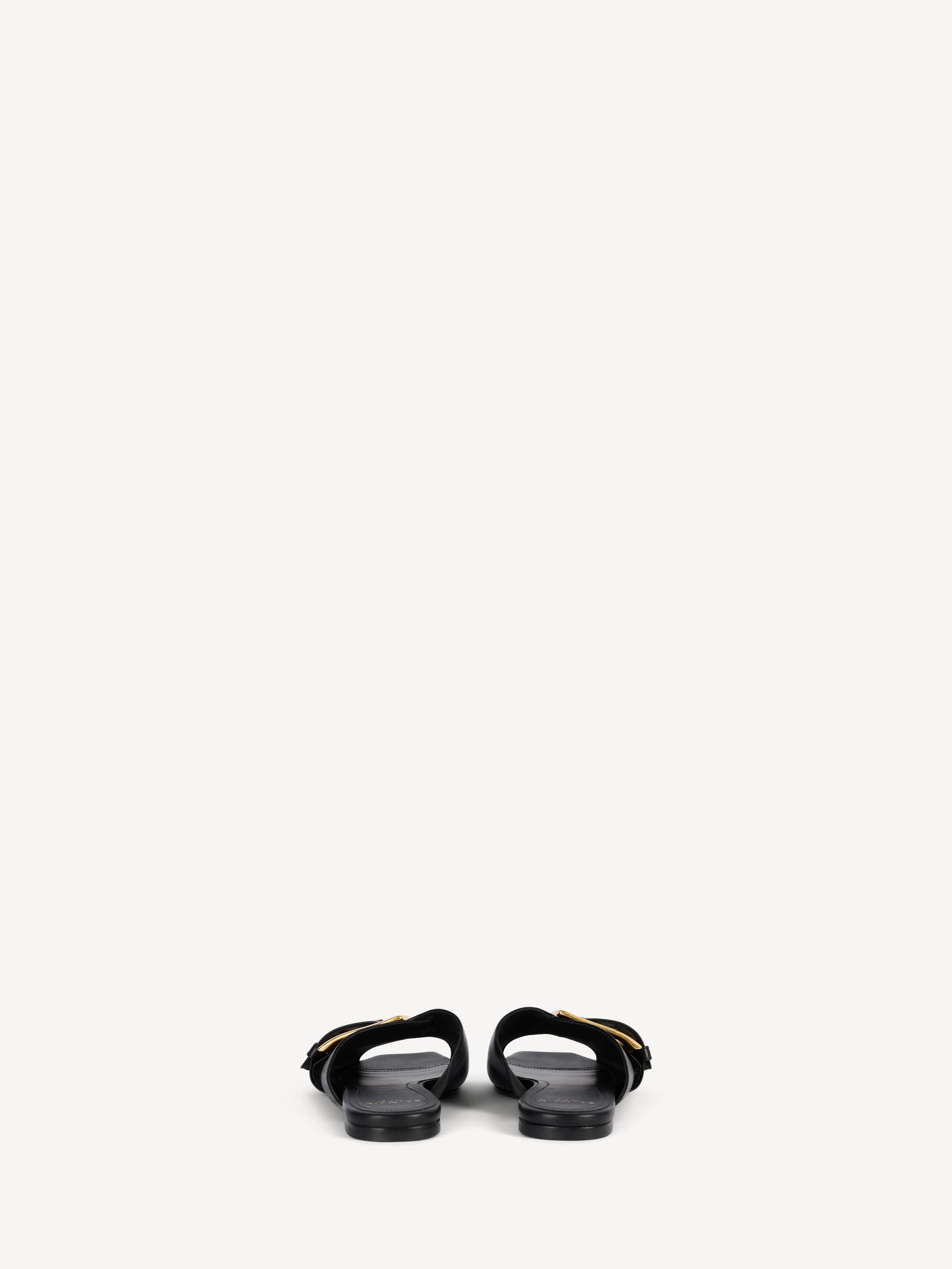 Anthem flat calfskin leather sandals