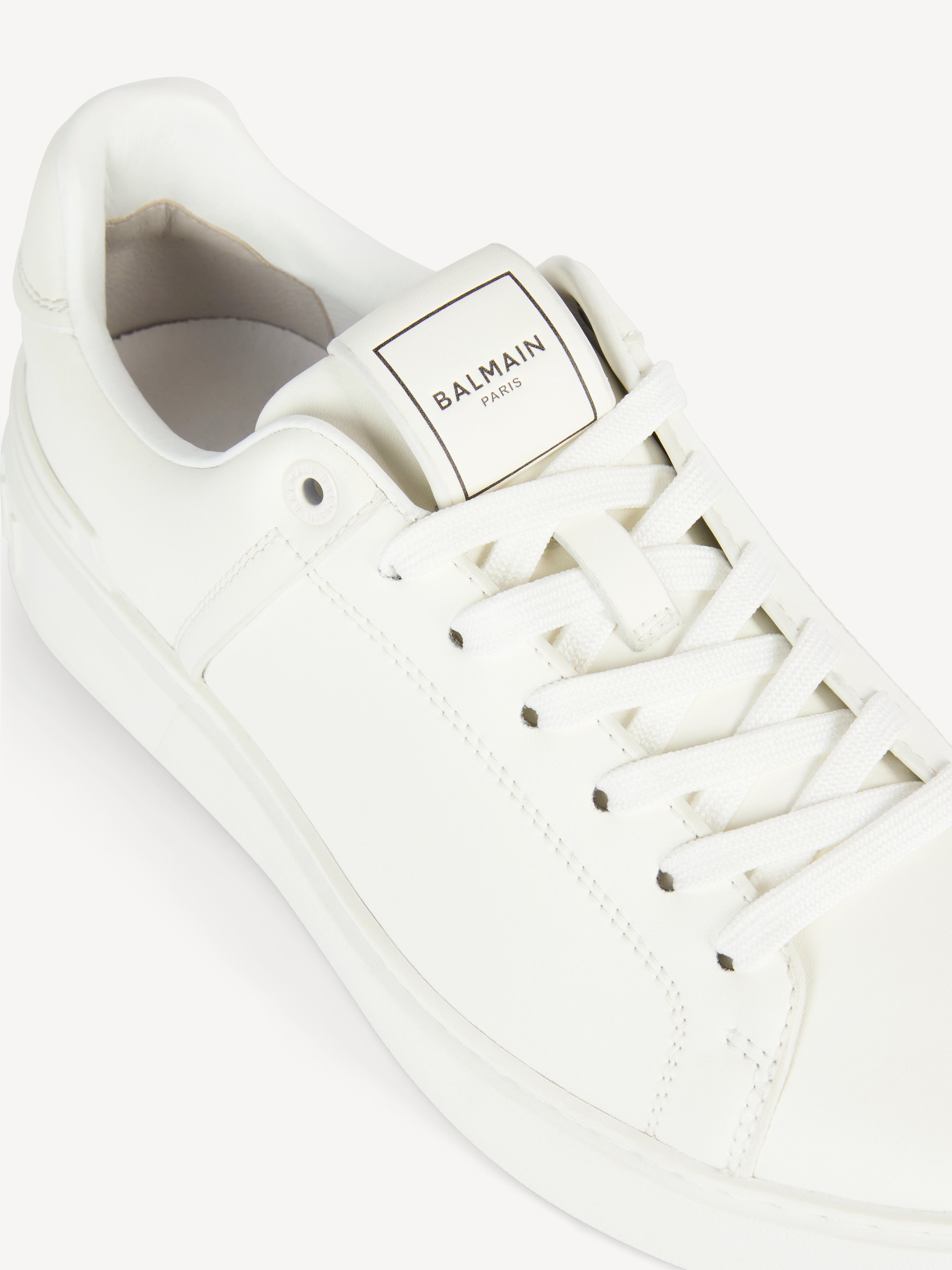 B-Court trainers in calfskin White - Women I Balmain