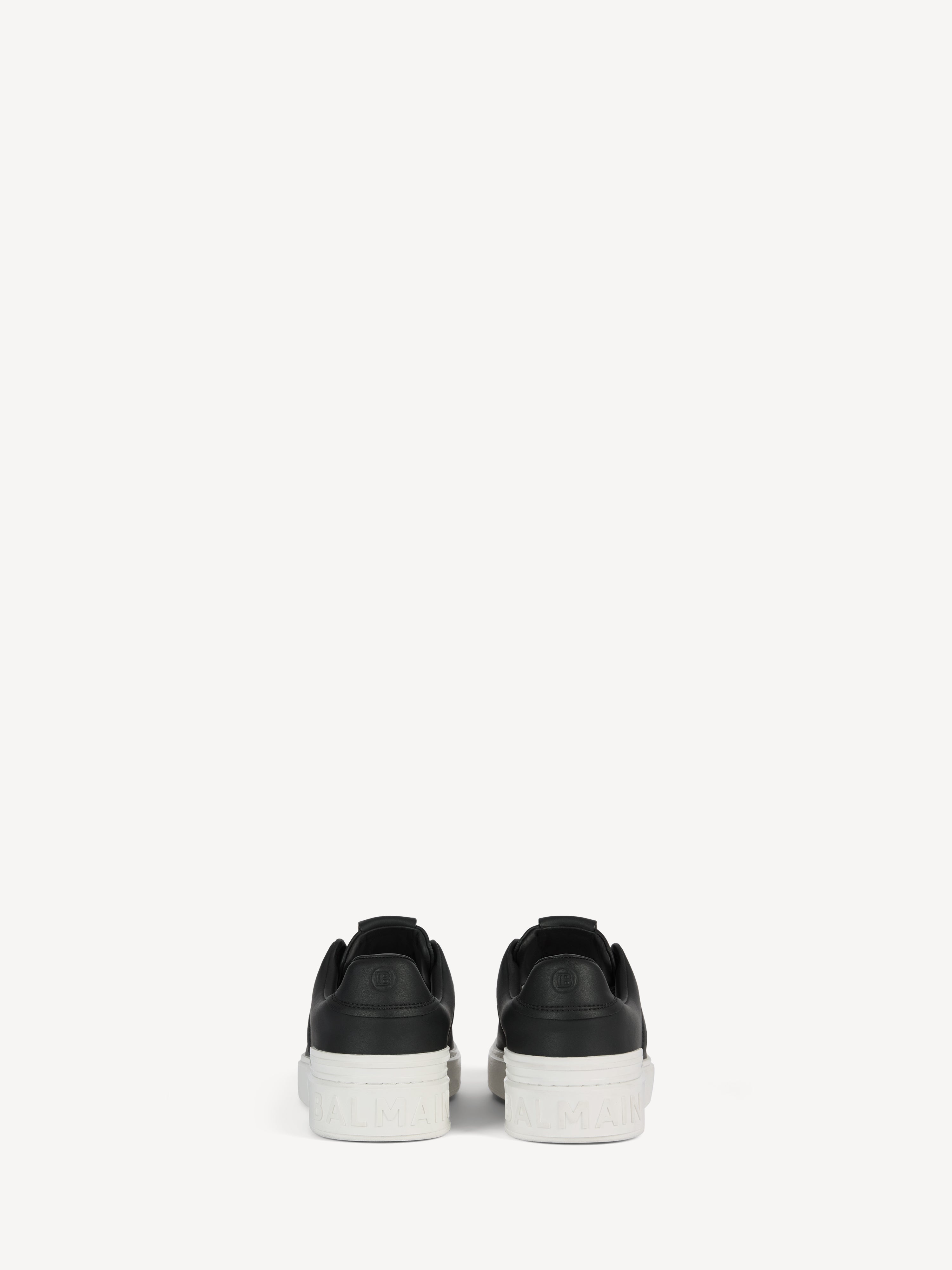 B-Court カーフレザー スニーカー 黒 - レディース | BALMAIN