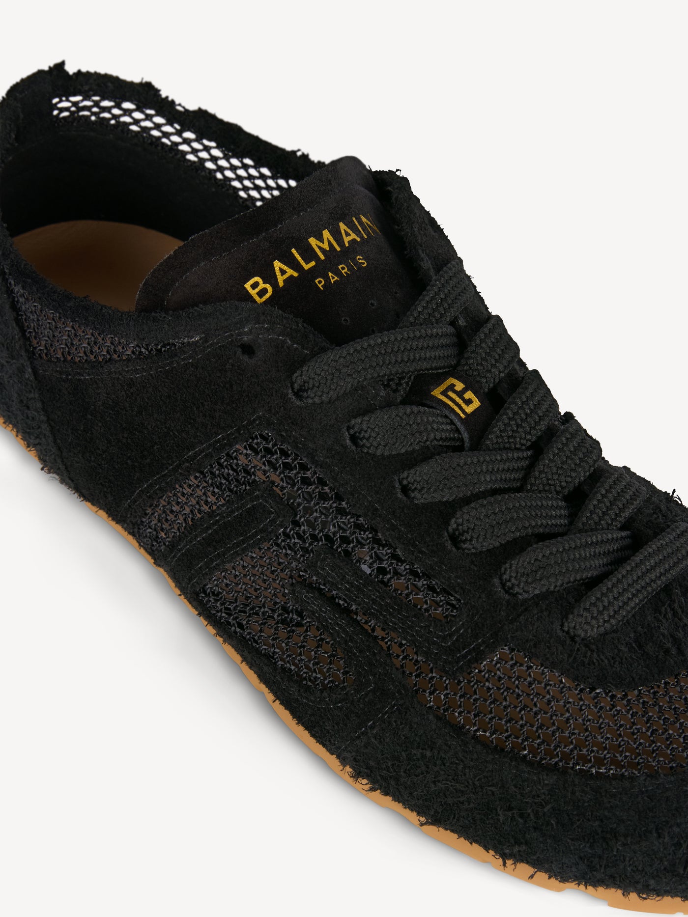 Racer 45 trainers in calfskin, suede and nylon