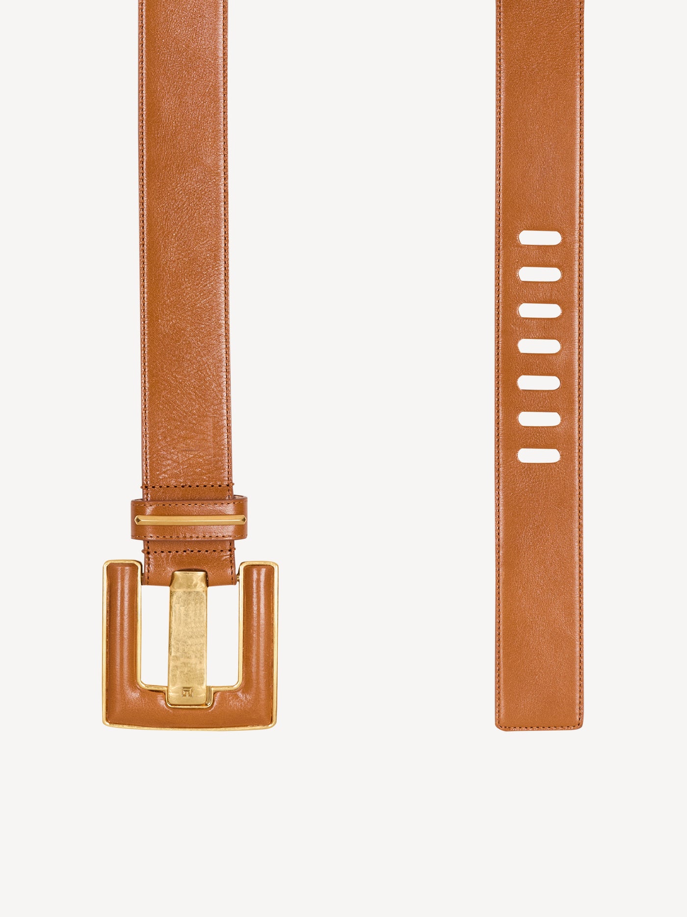 Anthem calfskin leather belt