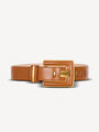Anthem calfskin leather belt