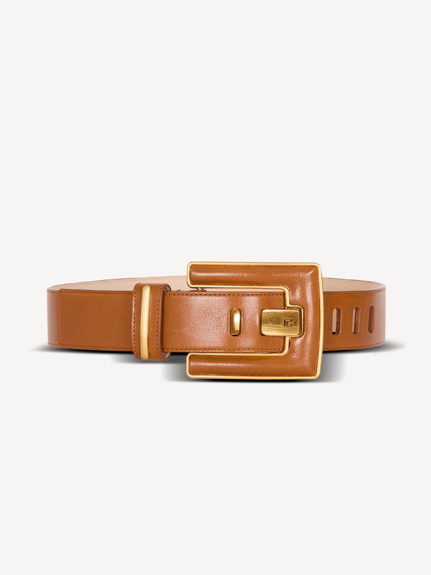 Anthem calfskin leather belt