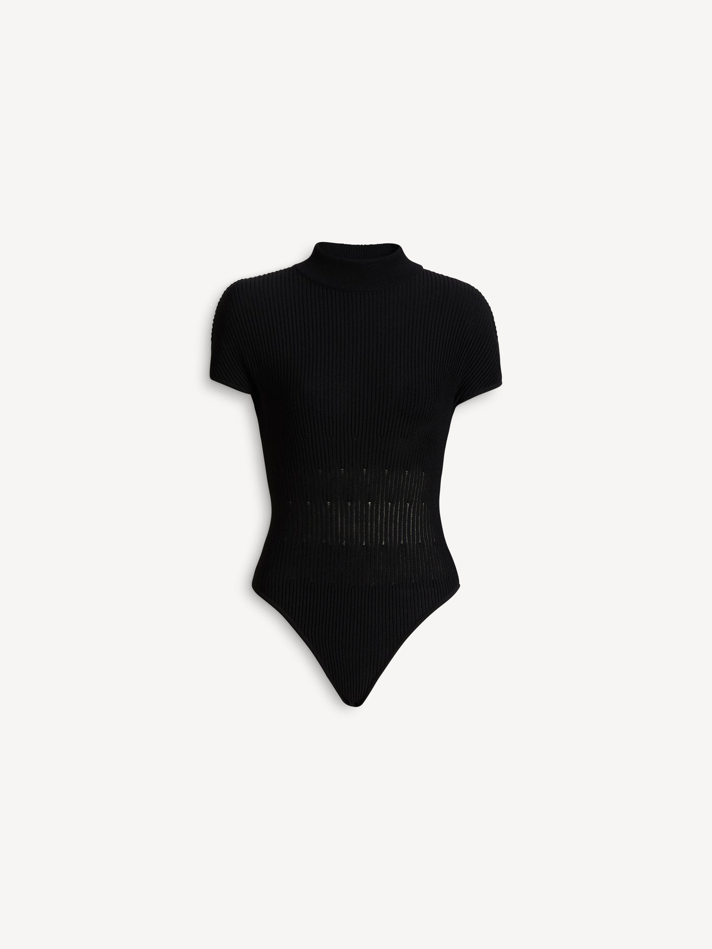 Ribbed knit bodysuit