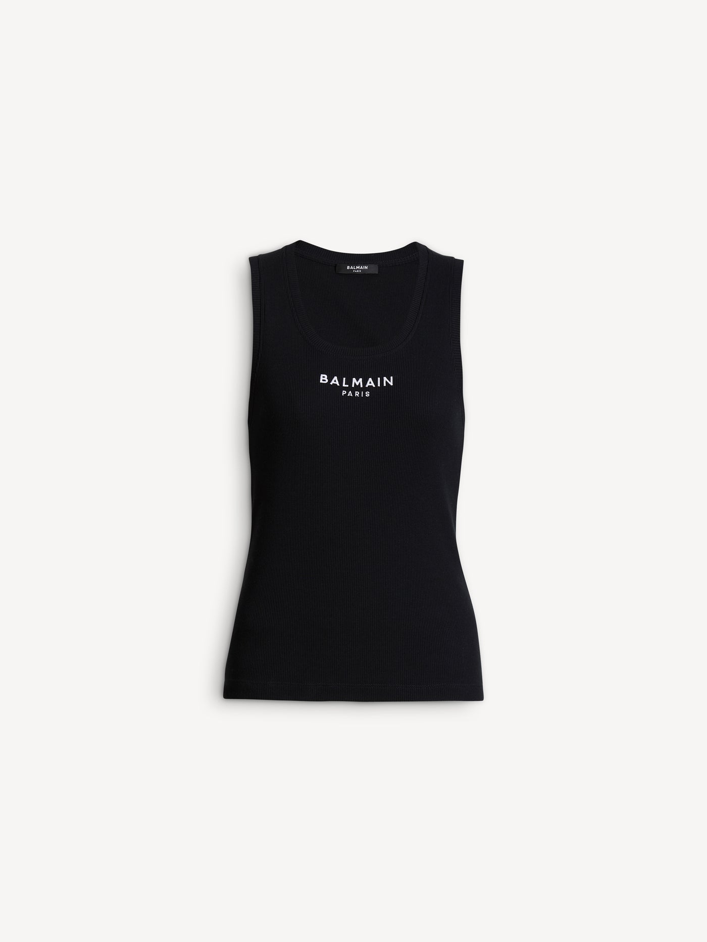 Balmain Paris embroidered vest top