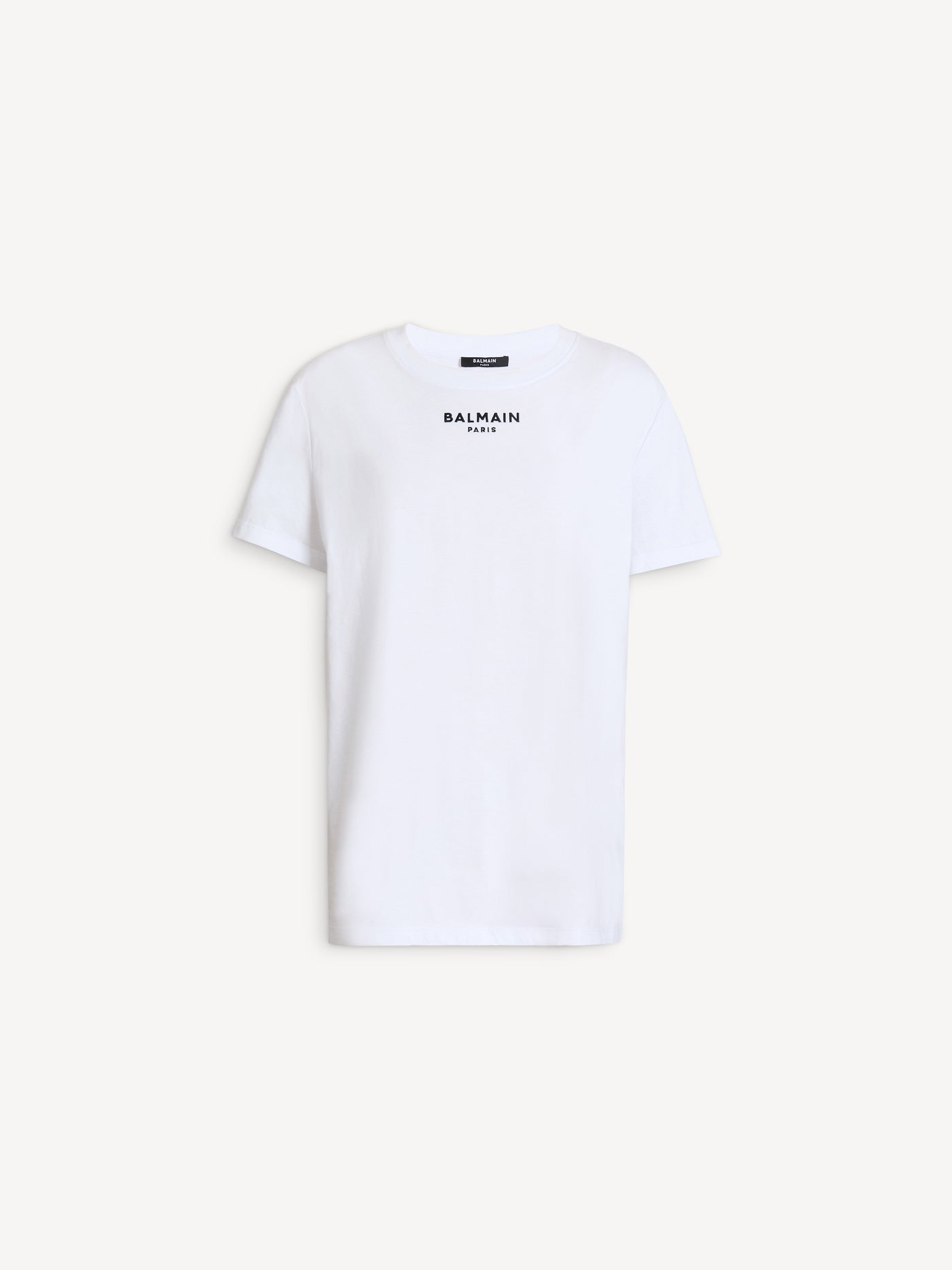 Embroidered Balmain Paris T-shirt