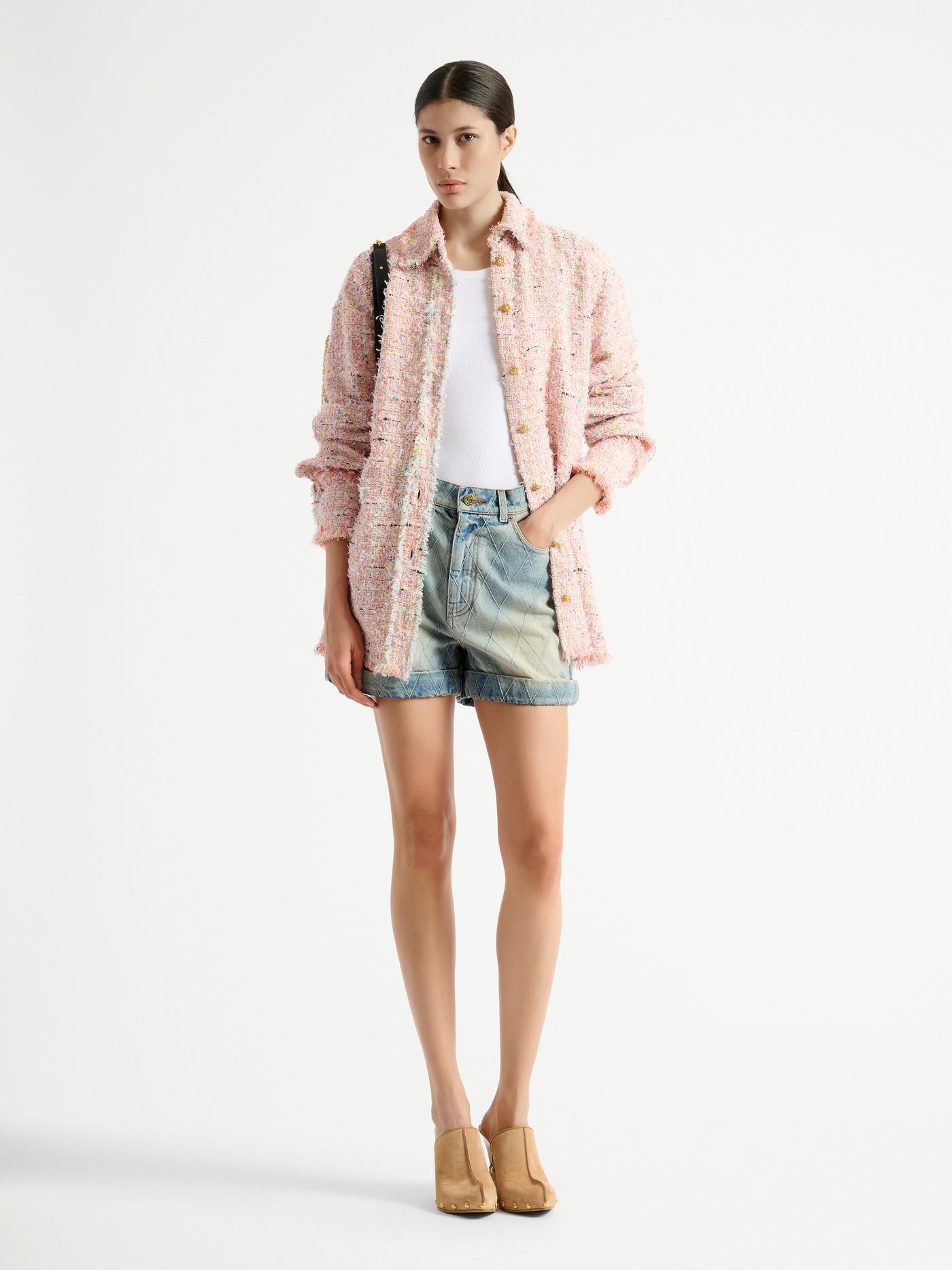 Tweed overshirt