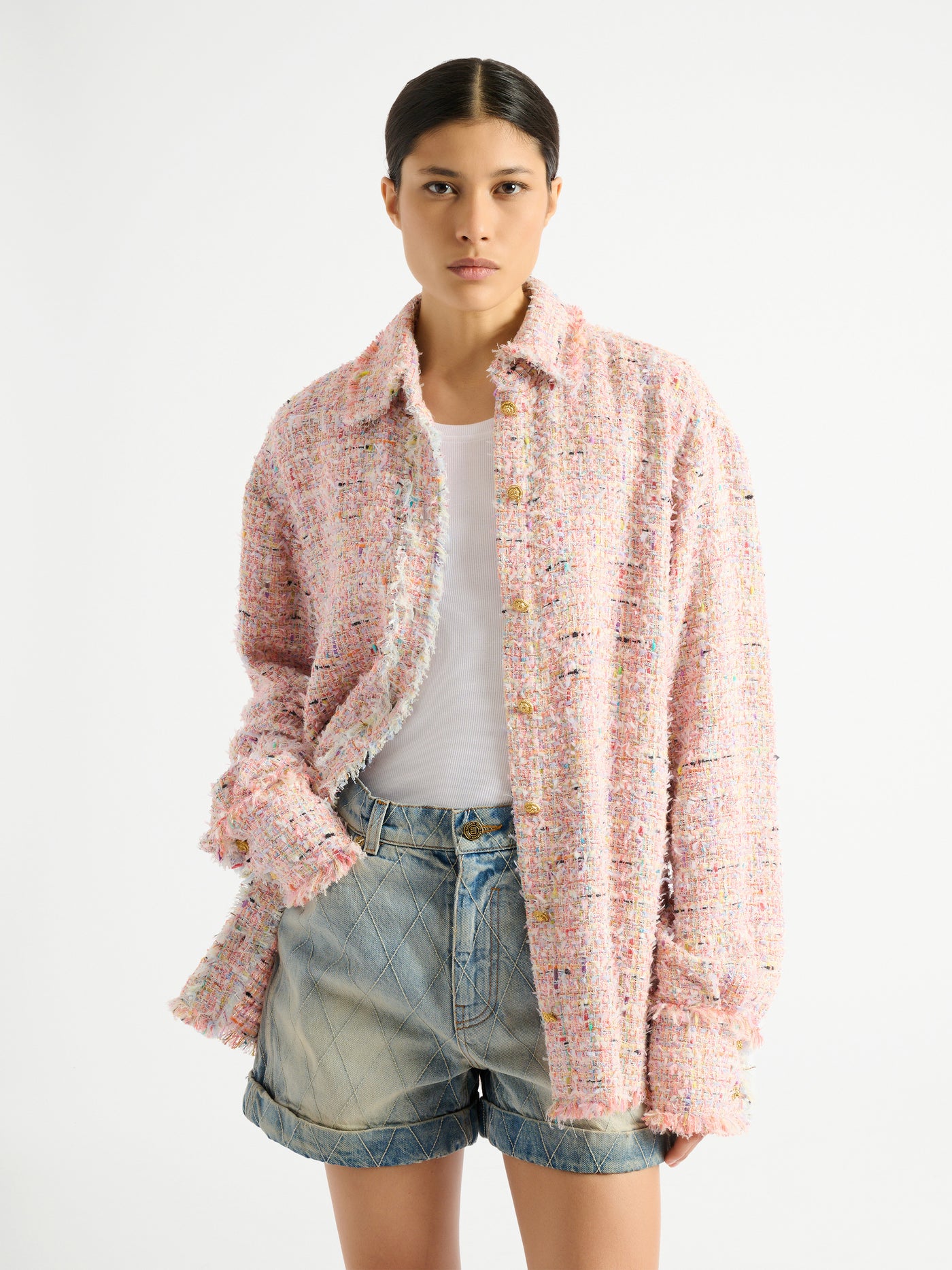 Tweed overshirt