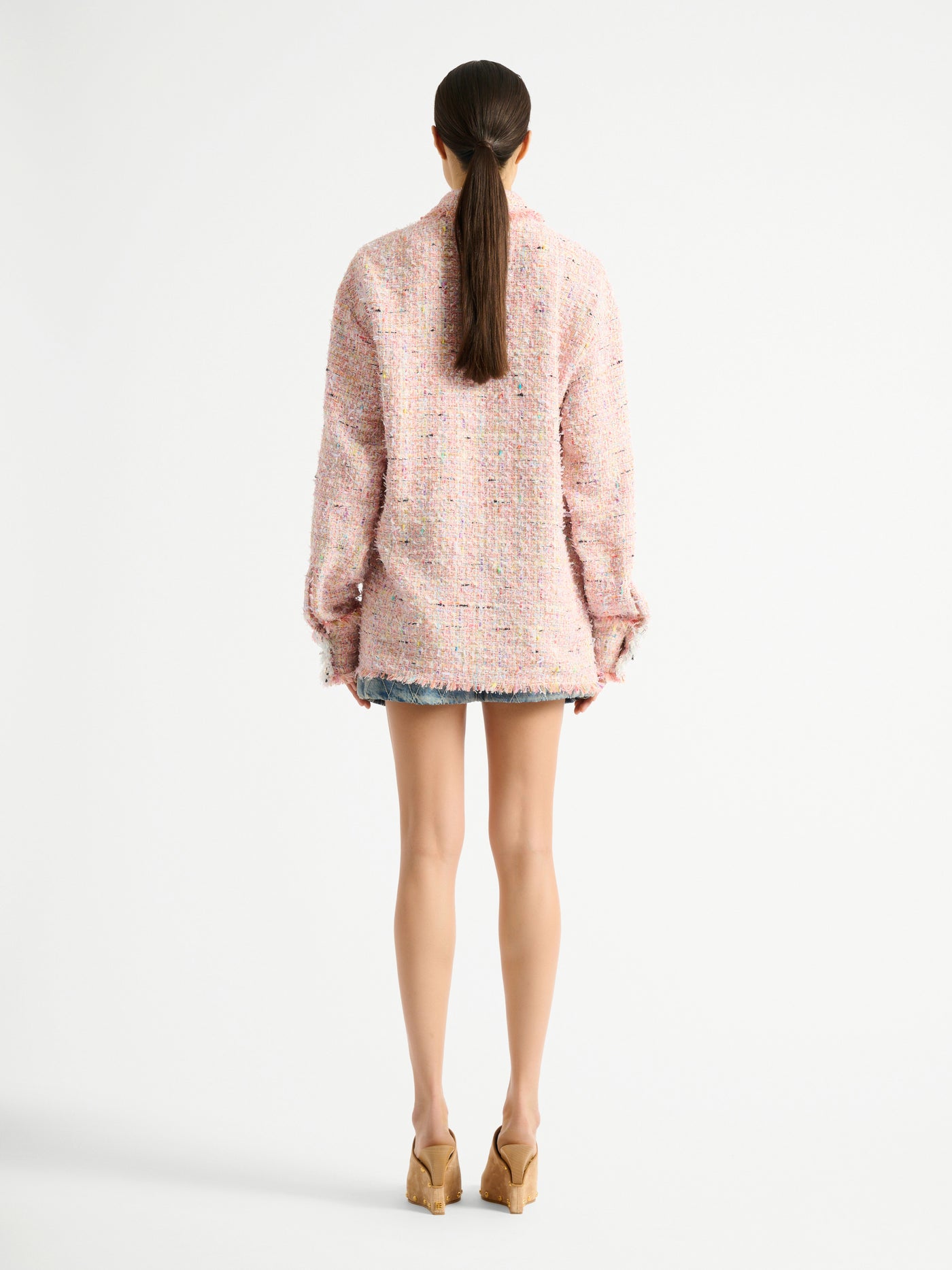 Tweed overshirt