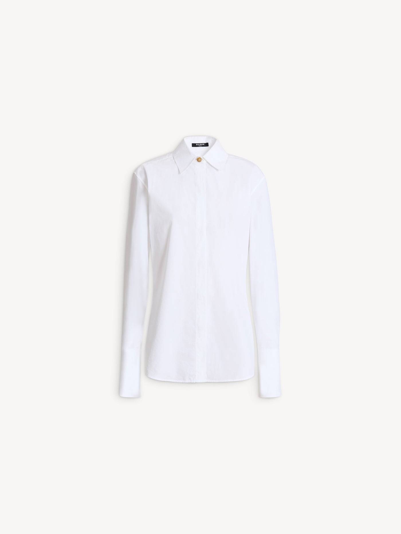 Cotton poplin shirt