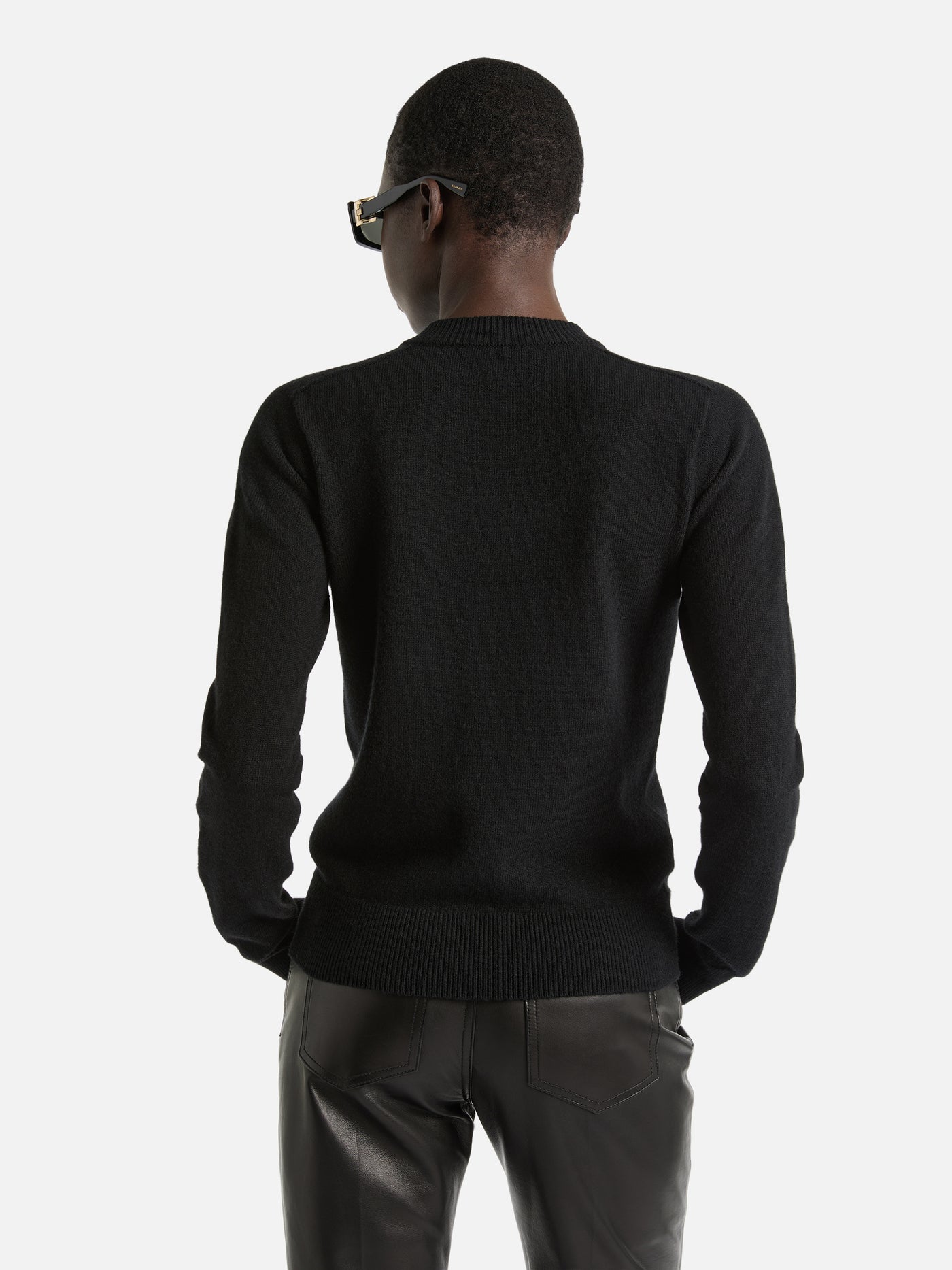 Eco-cashmere cardigan