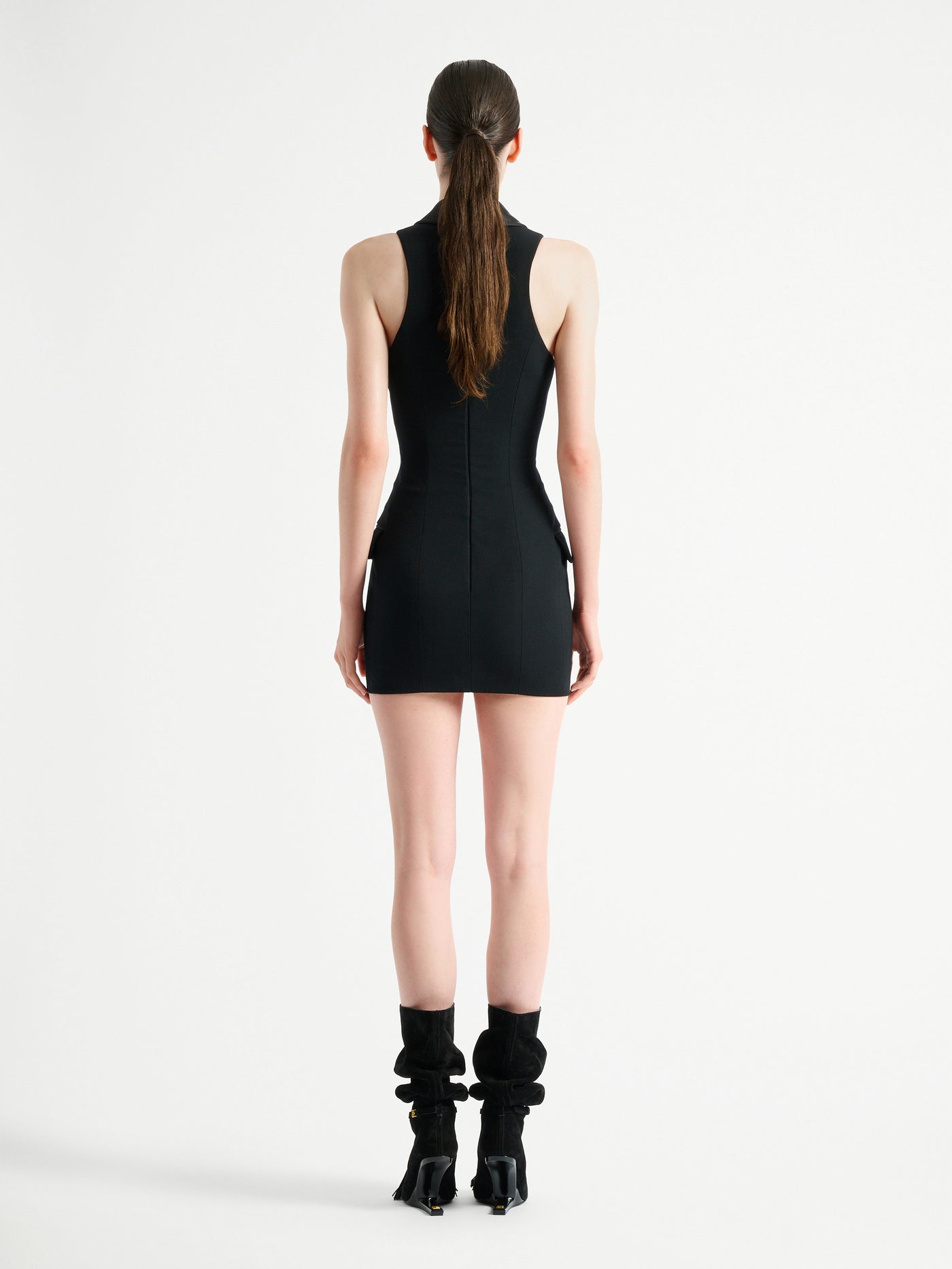 Short belted dress